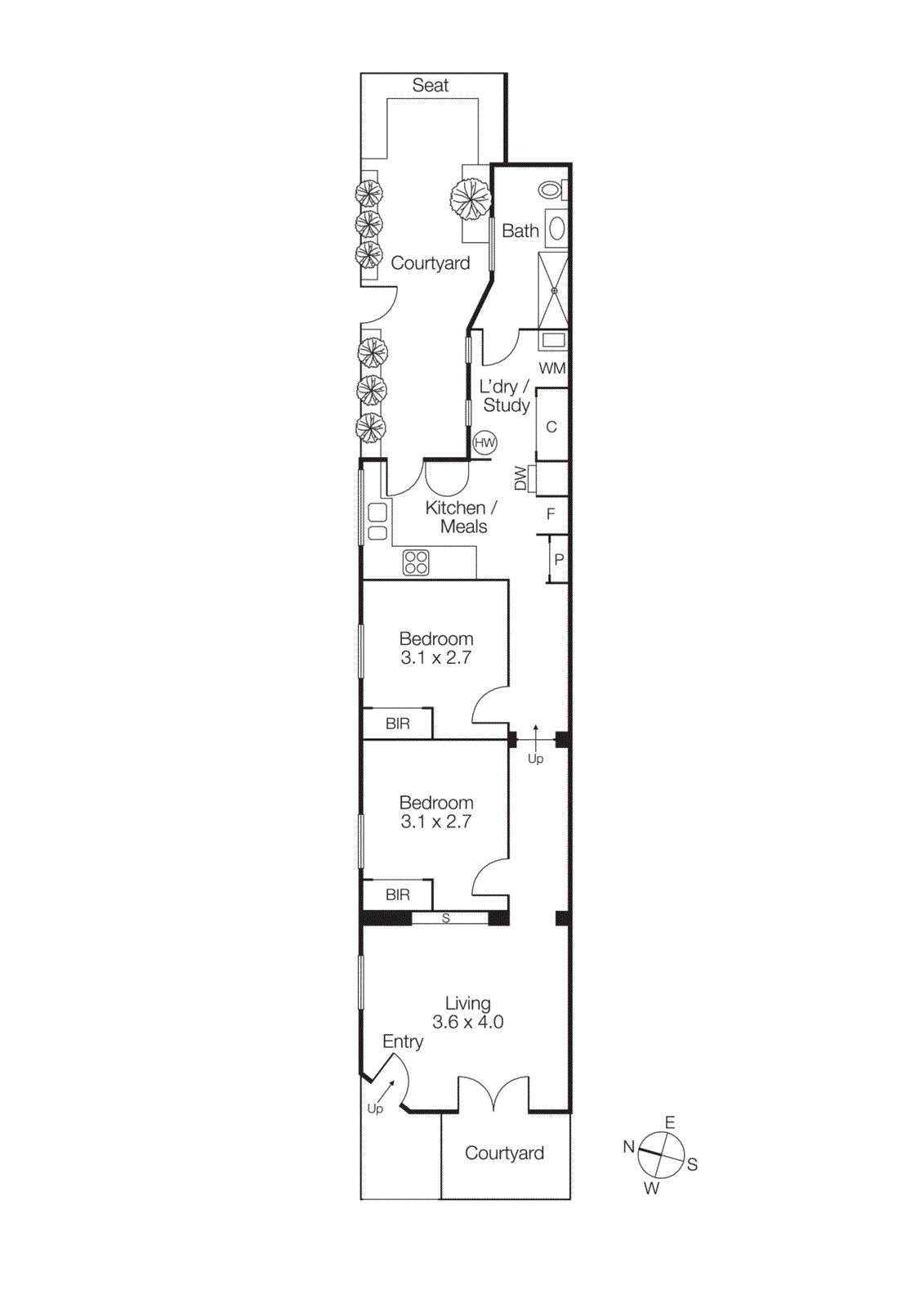 1 Napier Place, South Melbourne VIC 3205 - Floorplan