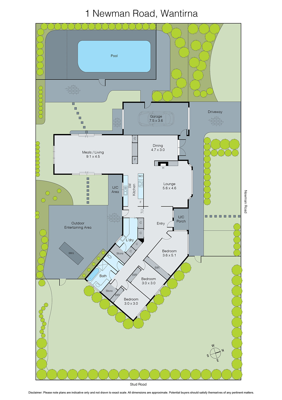 1 Newman Road, Wantirna South VIC 3152 - Floorplan