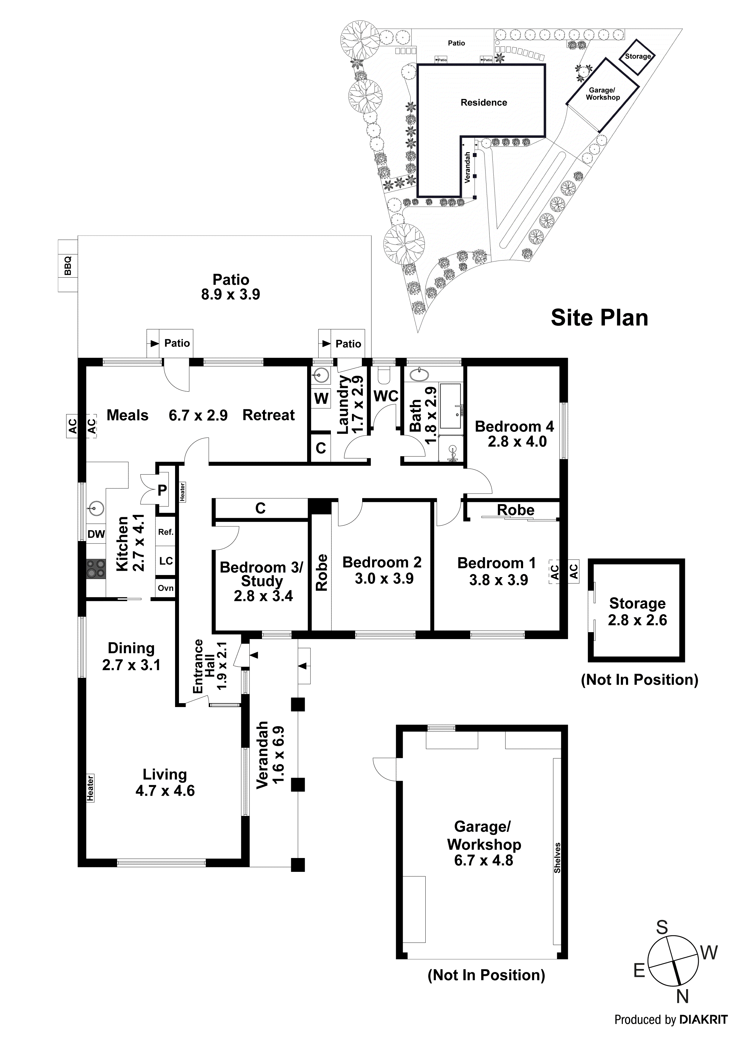 1 Norval Court, Wheelers Hill VIC 3150 - Floorplan