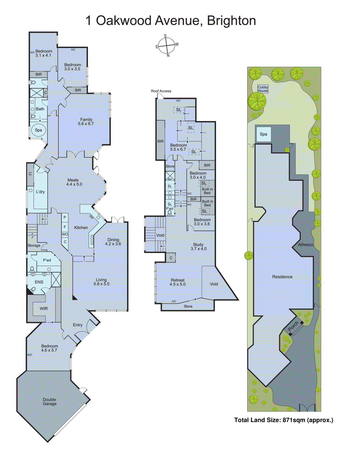 1 Oakwood Avenue, Brighton VIC 3186 - Floorplan