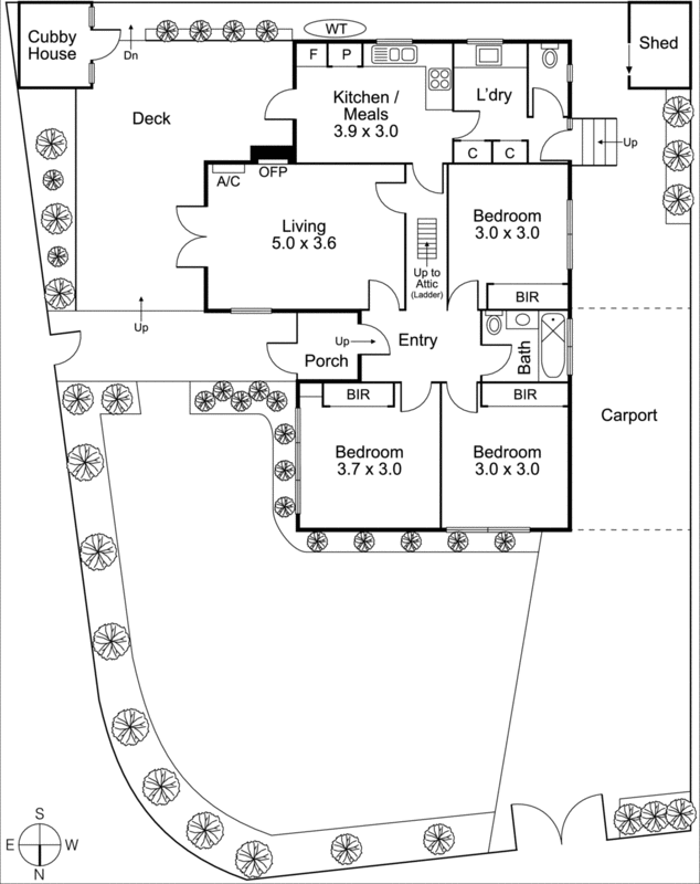 1 O'Connor Crescent, Hampton East VIC 3188 - Floorplan