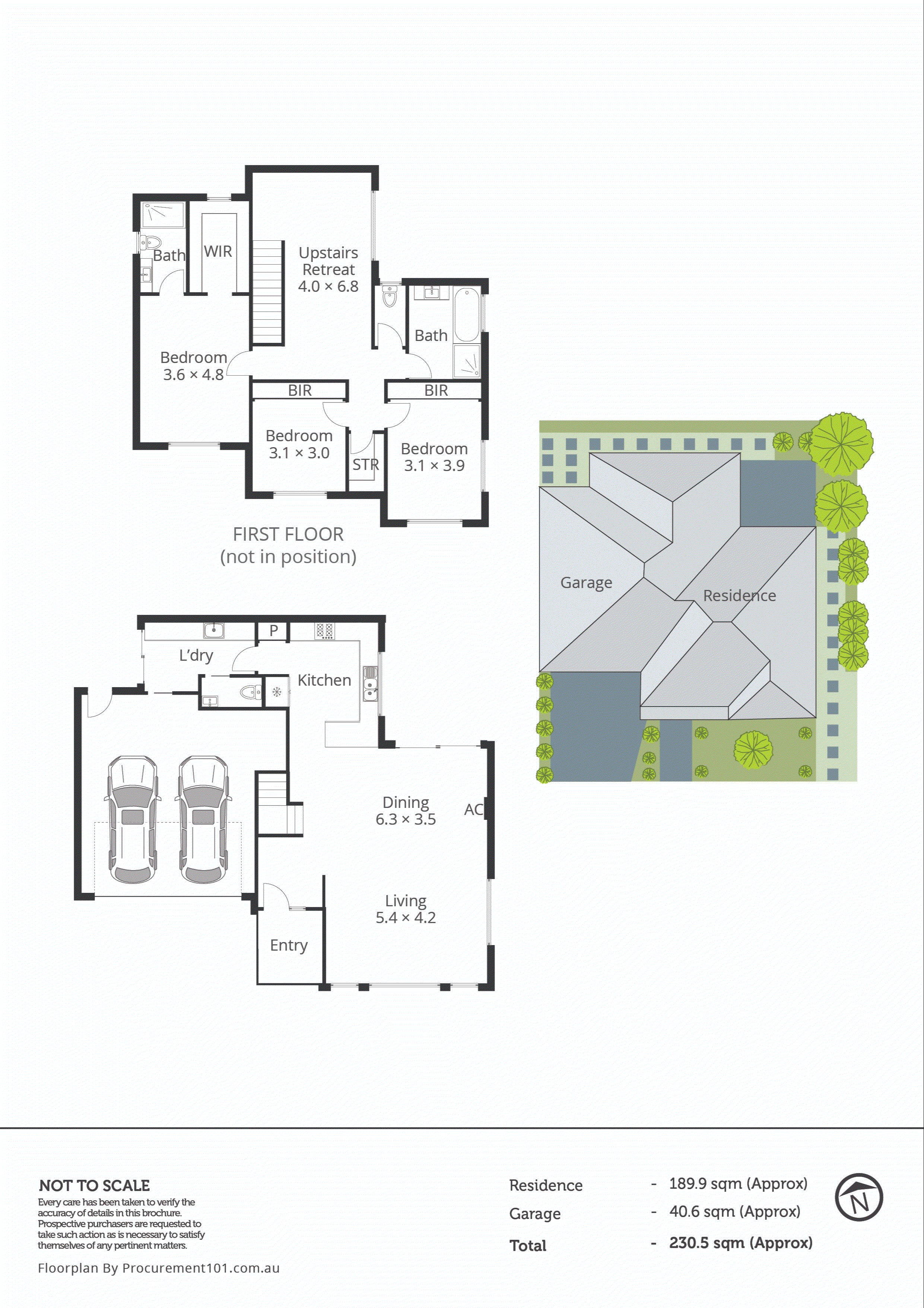 1 Patricia Loop, Keysborough VIC 3173 - Floorplan