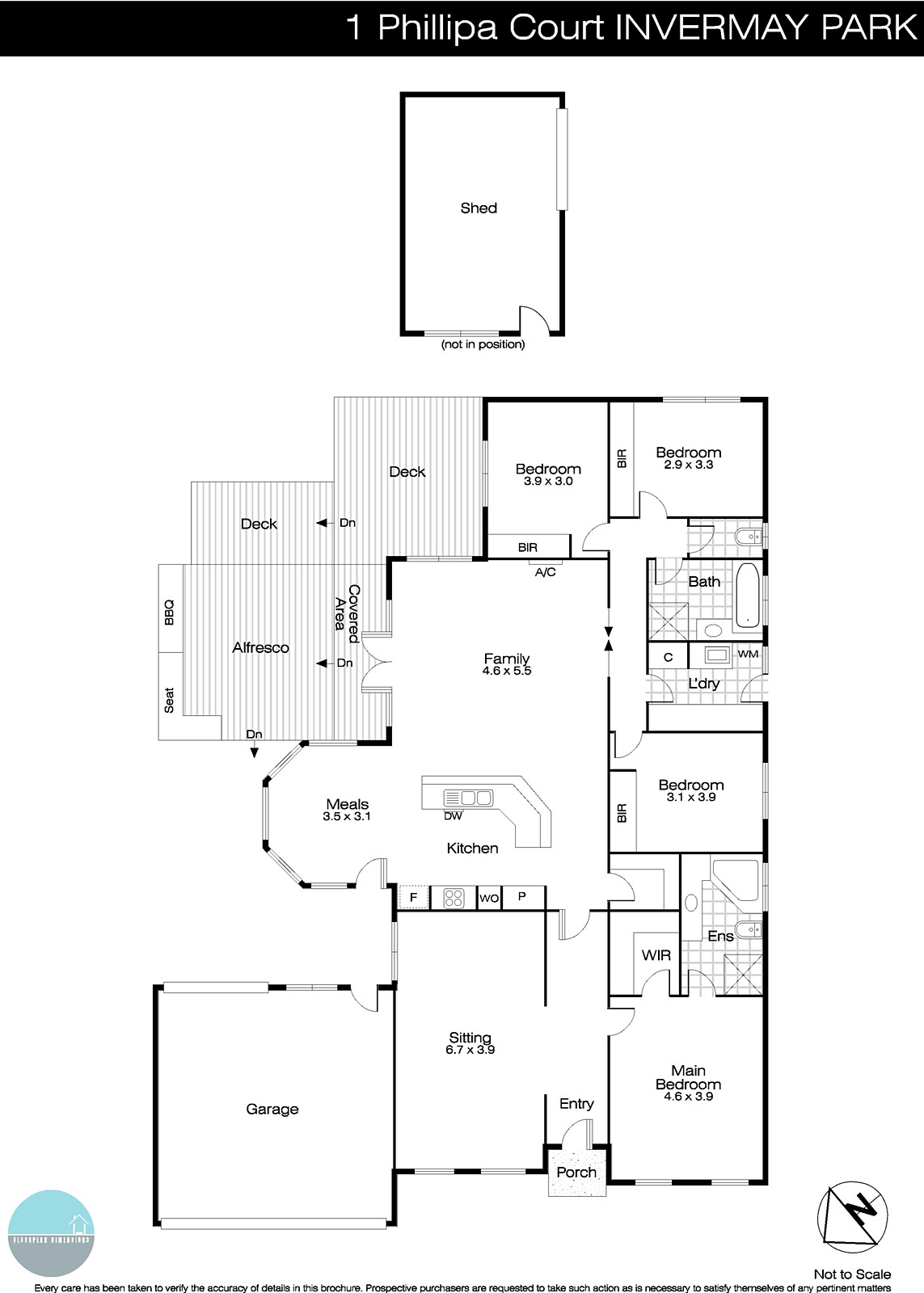 1 Philippa Court, Invermay Park VIC 3350 - Floorplan