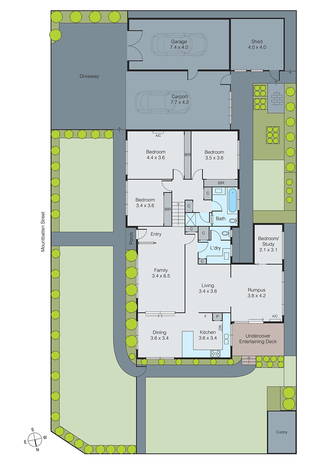 1 Portsmouth Crescent, Grovedale VIC 3216 - Floorplan
