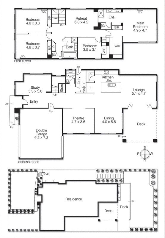 1 Prince Street, Hampton VIC 3188 - Floorplan