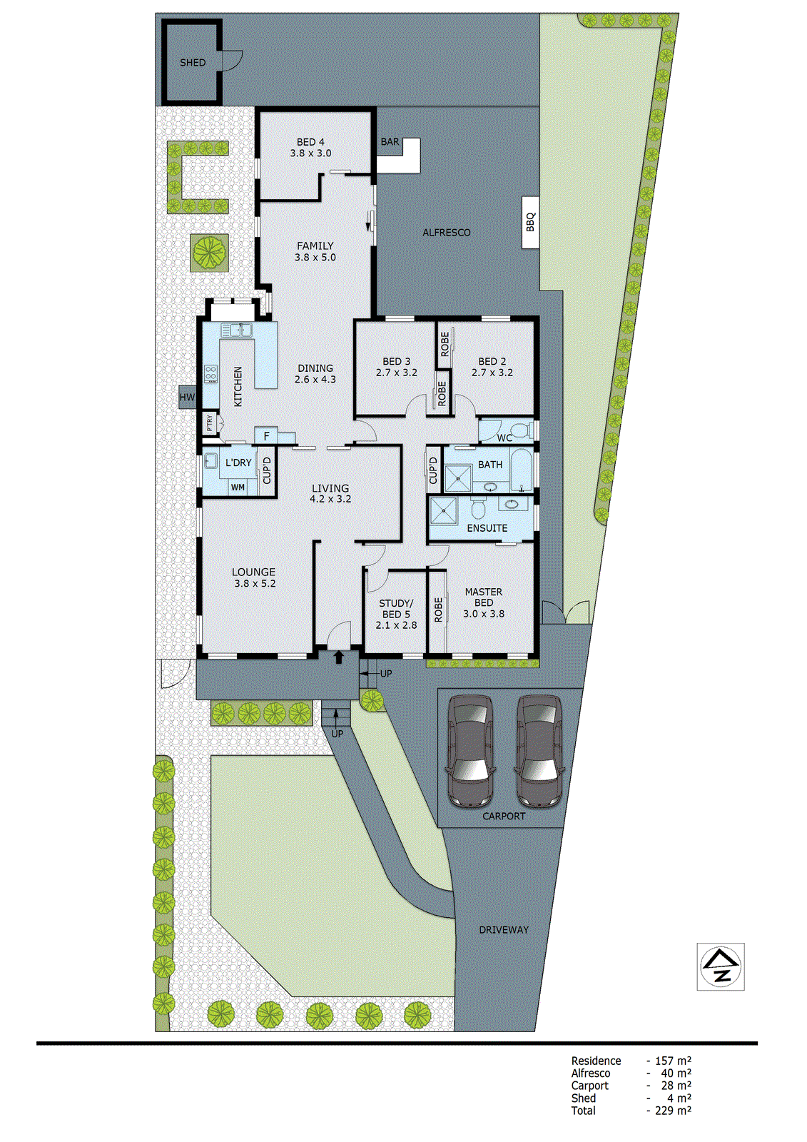 1 Rainsford Court, Dingley Village VIC 3172 - Floorplan
