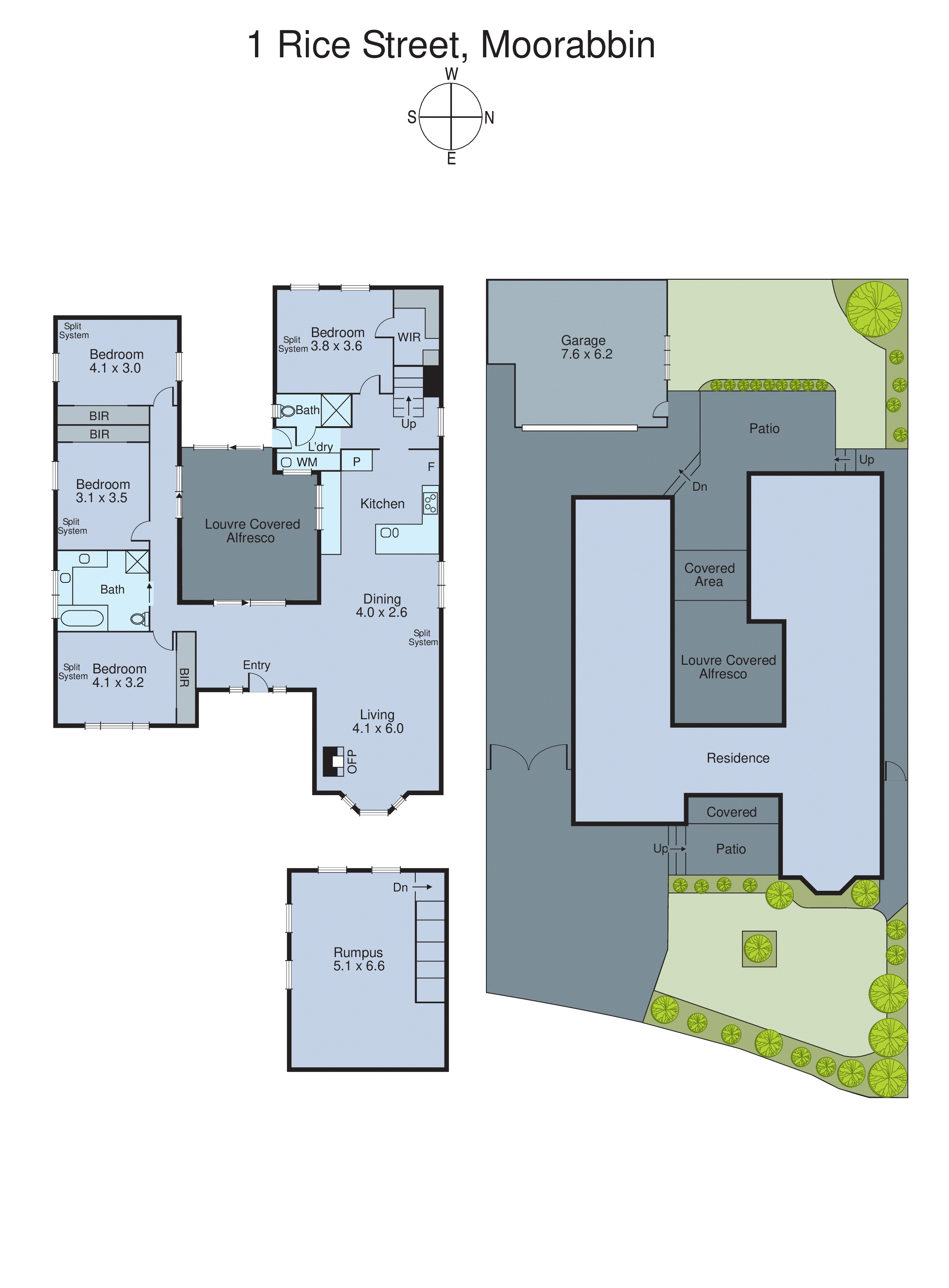 1 Rice Street, Moorabbin VIC 3189 - Floorplan