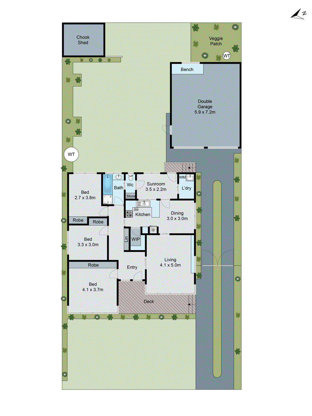 1 Rimbool Road, Grovedale VIC 3216 - Floorplan