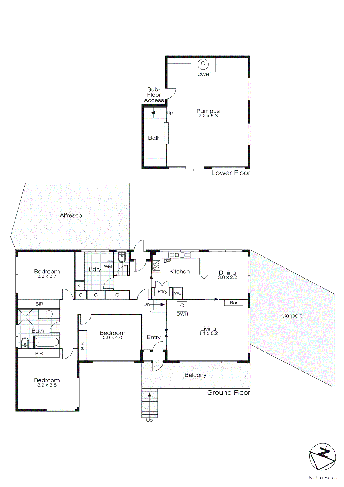 1 Robert Drive, Ballarat North VIC 3350 - Floorplan