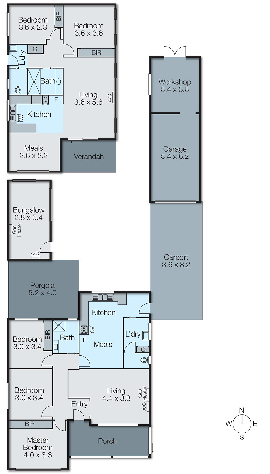 1 Rosebank Avenue, Clayton South VIC 3169 - Floorplan