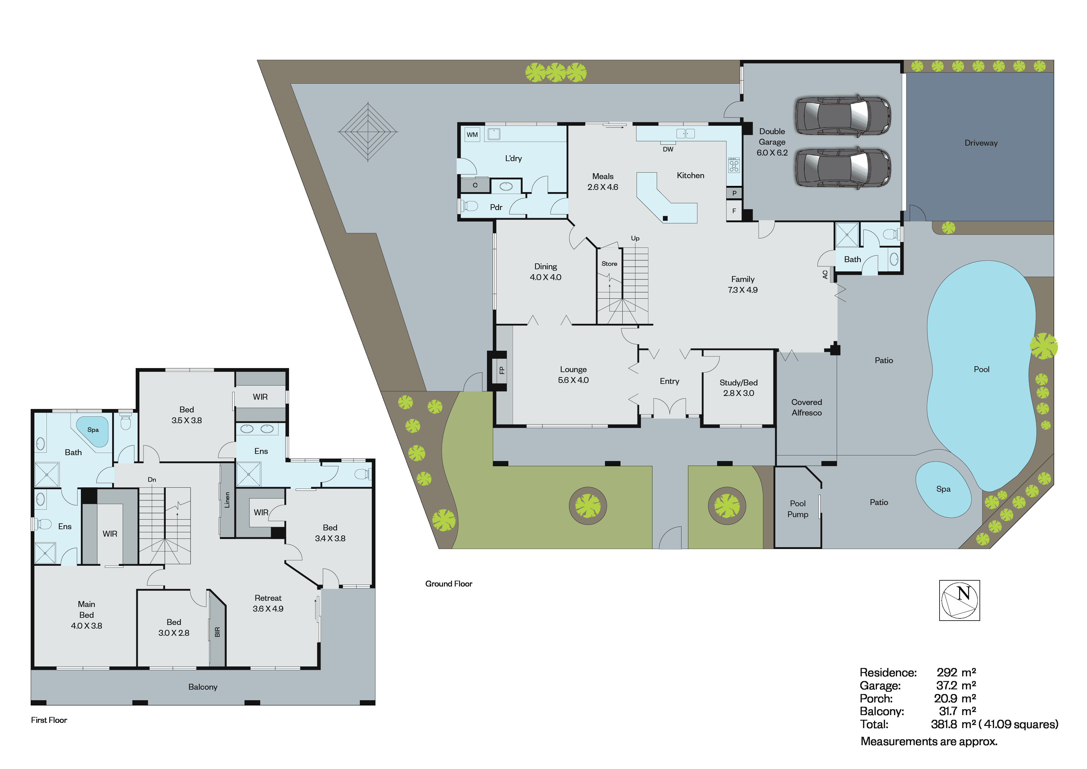 1 Rudolf Court, Dingley Village VIC 3172 - Floorplan