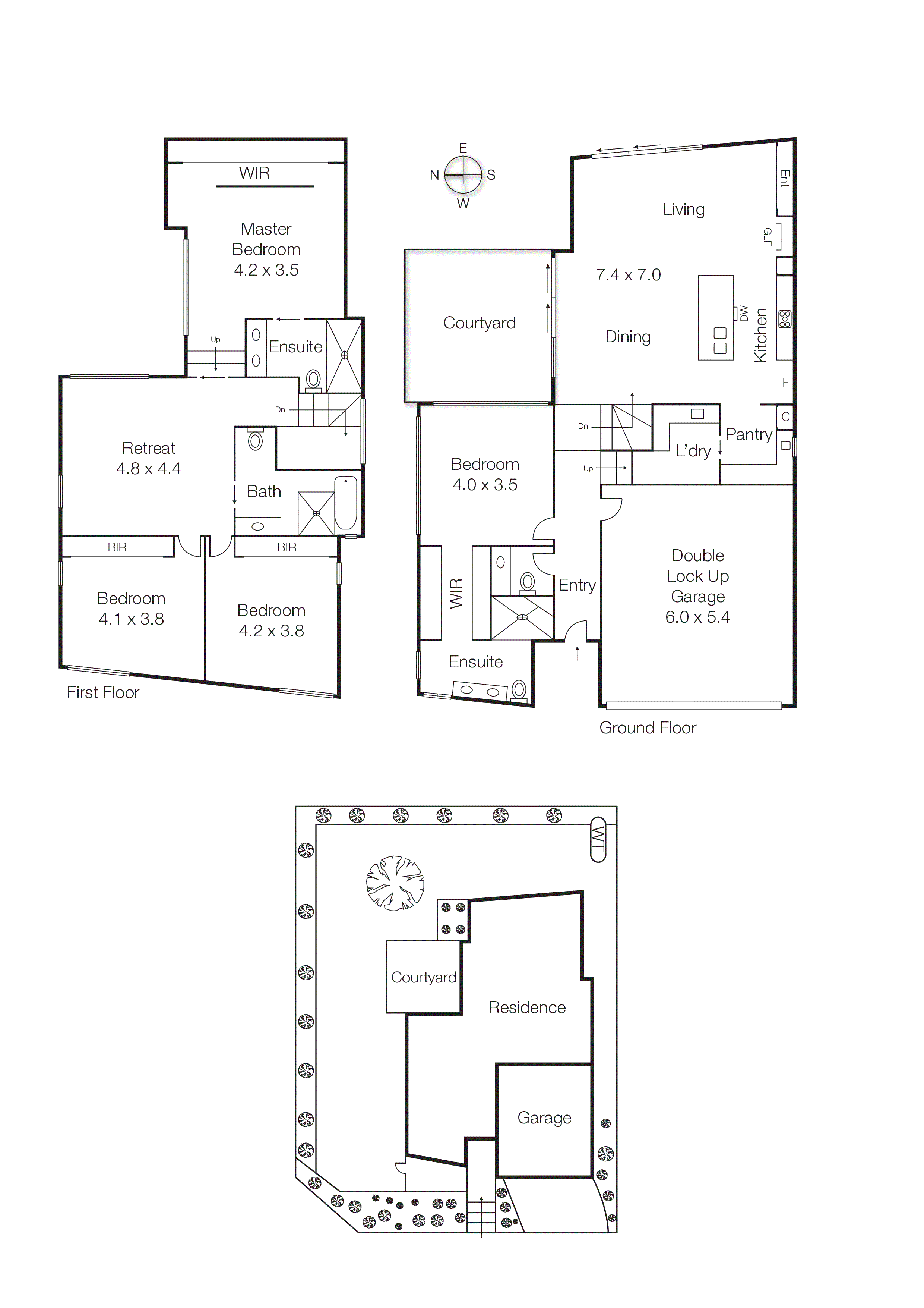 1 Ruxton Rise, Beaumaris VIC 3193 - Floorplan