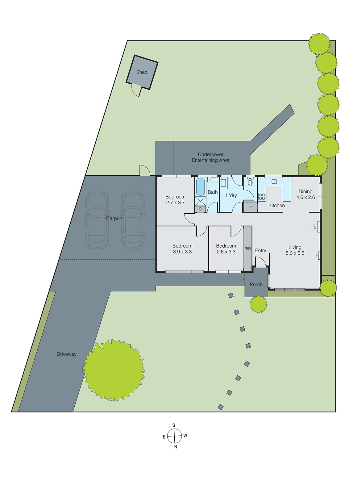 1 Sally Court, Newcomb VIC 3219 - Floorplan