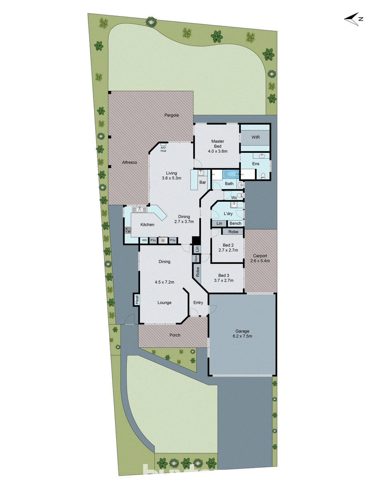 1 Sherman Court, Lovely Banks VIC 3213 - Floorplan