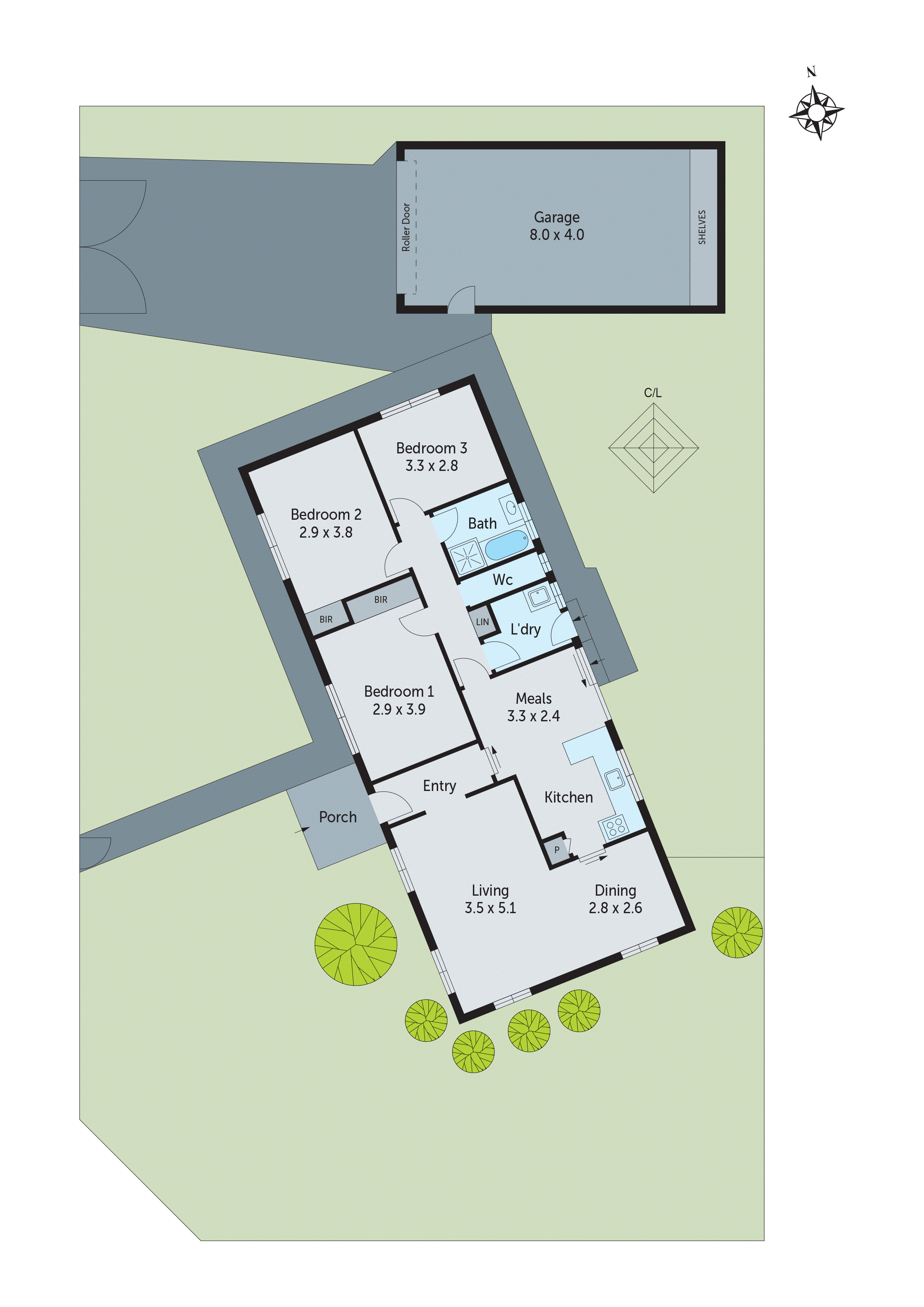 1 St Albans Street, St Albans Park VIC 3219 - Floorplan