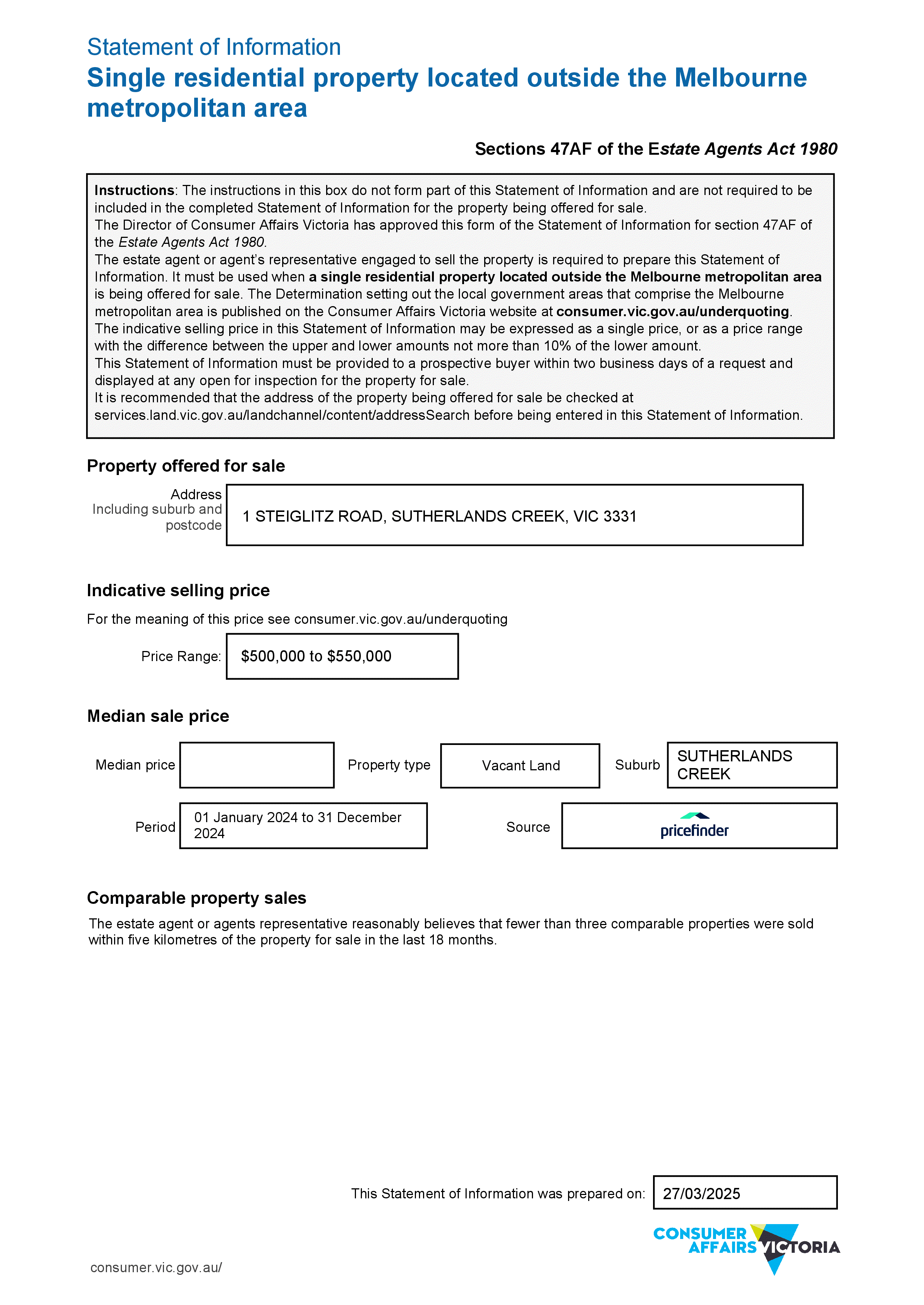 1 Steiglitz Road, Sutherlands Creek VIC 3331 - Floorplan