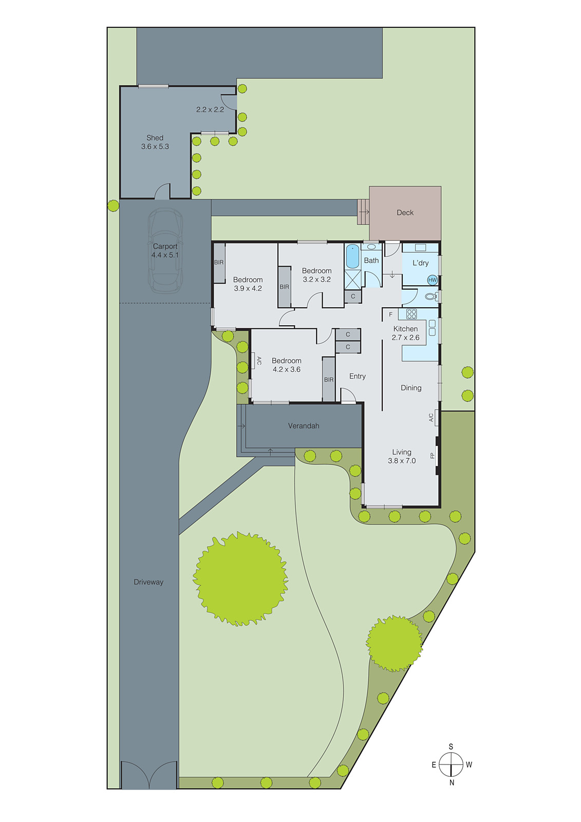 1 Strickland Avenue, Highton VIC 3216 - Floorplan