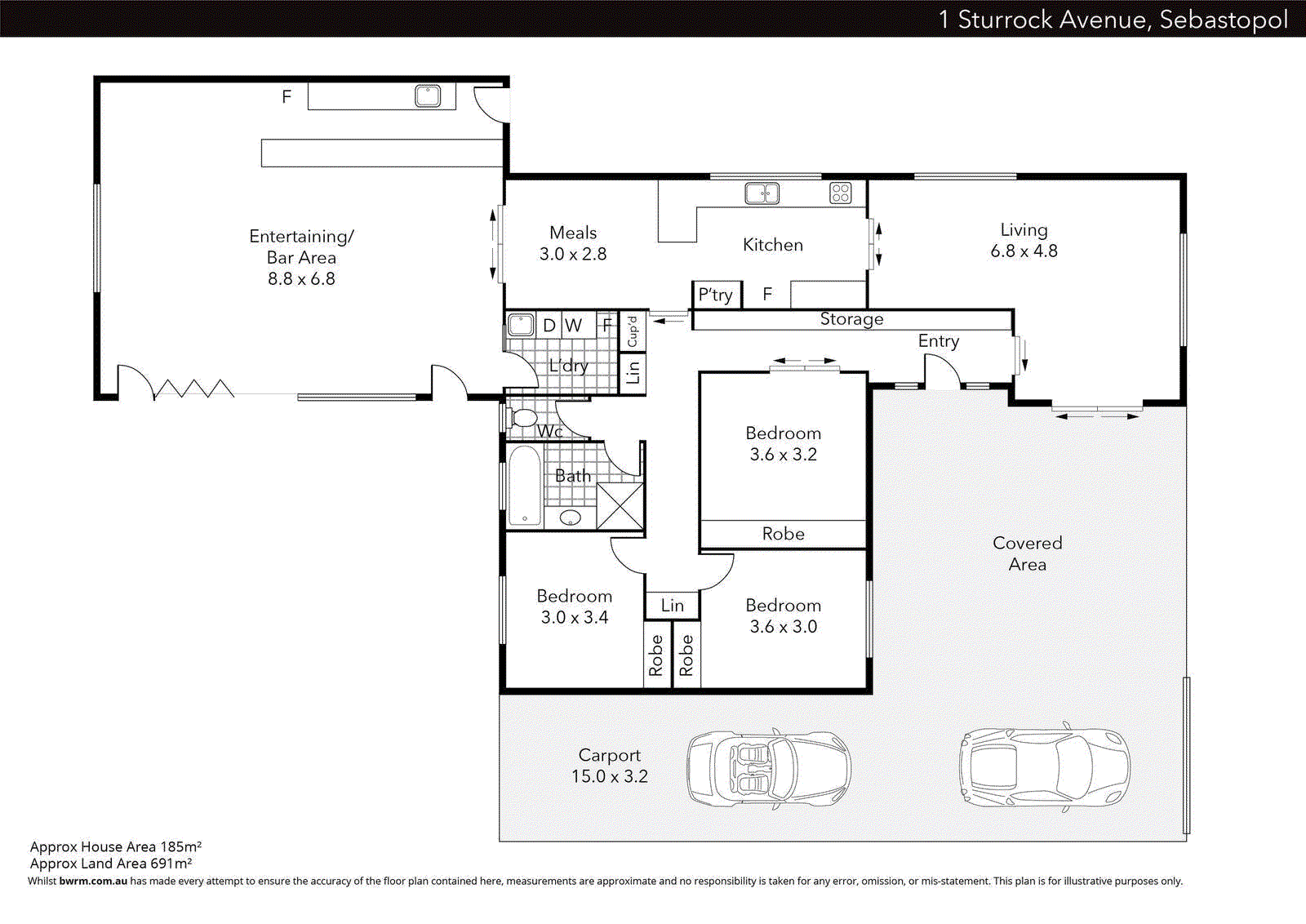 1 Sturrock Avenue, Sebastopol VIC 3356 - Floorplan