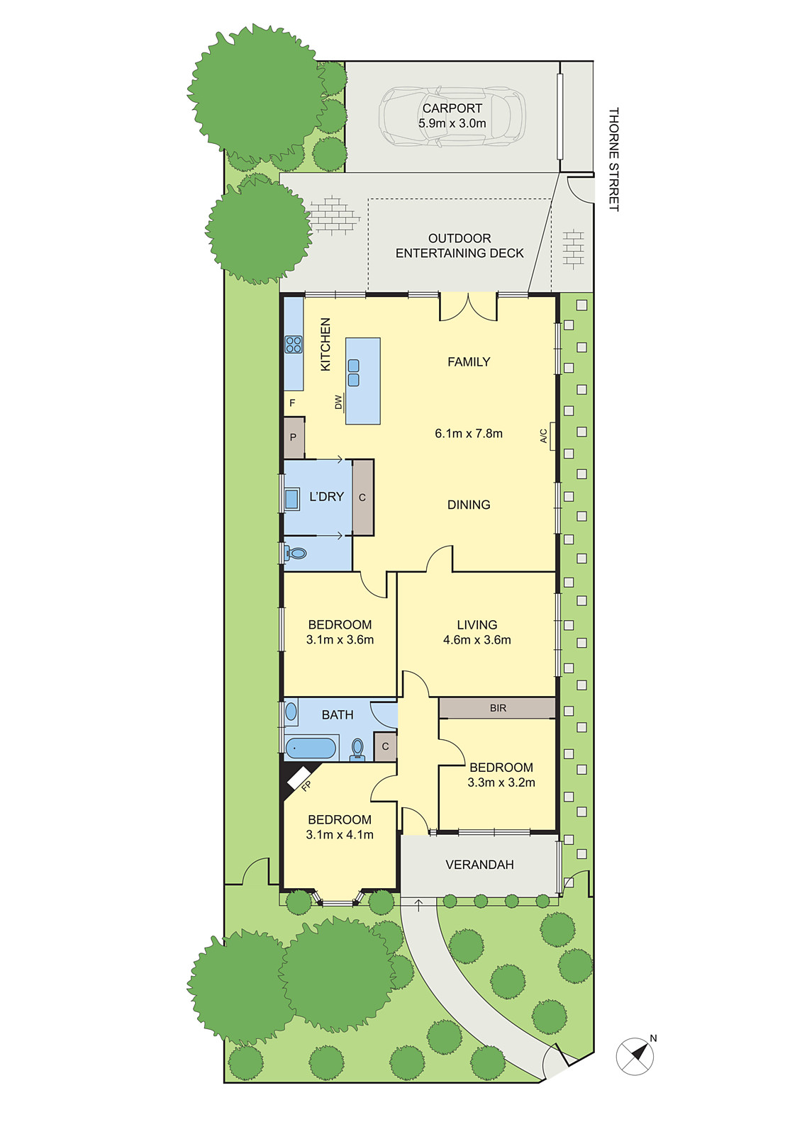 1 Summer Street, East Geelong VIC 3219 - Floorplan