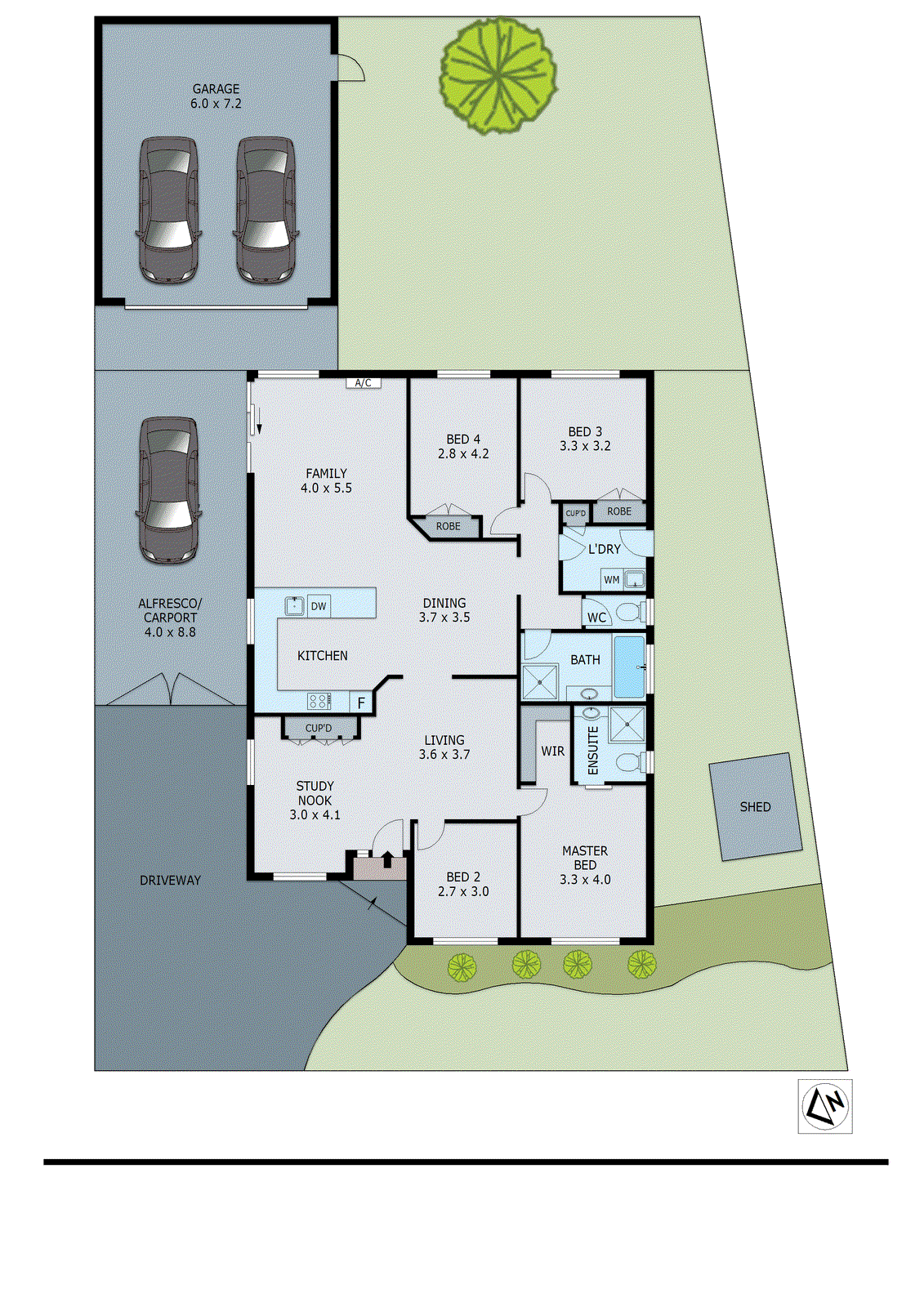 1 Sutherland Avenue, Aspendale Gardens VIC 3195 - Floorplan