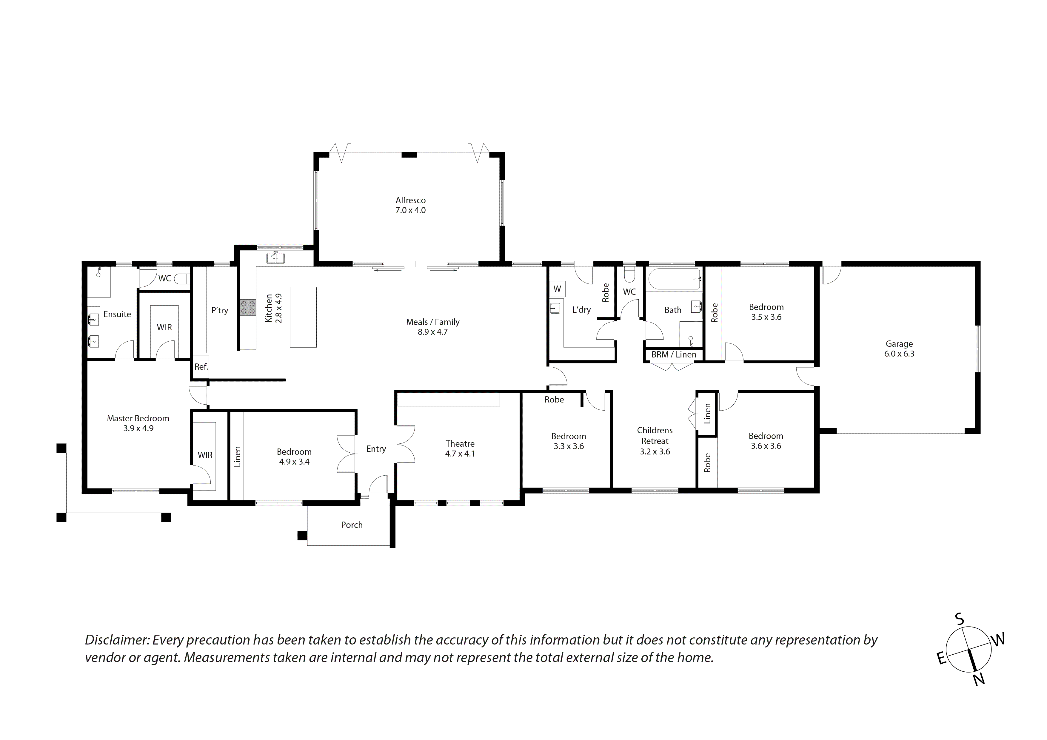 1 Swan Court, Wandong VIC 3758 - Floorplan