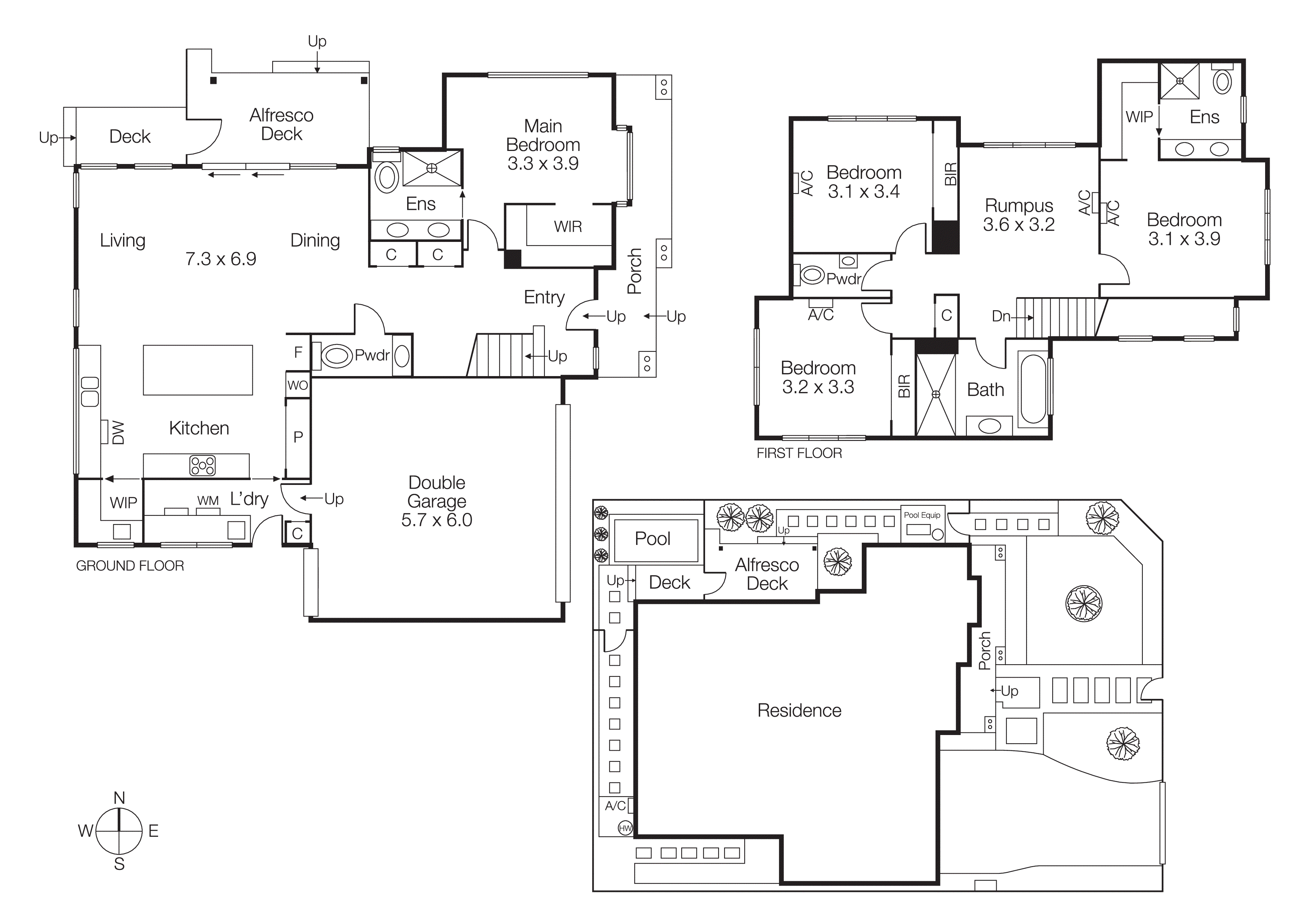 1 Swyer Street, Hampton VIC 3188 - Floorplan