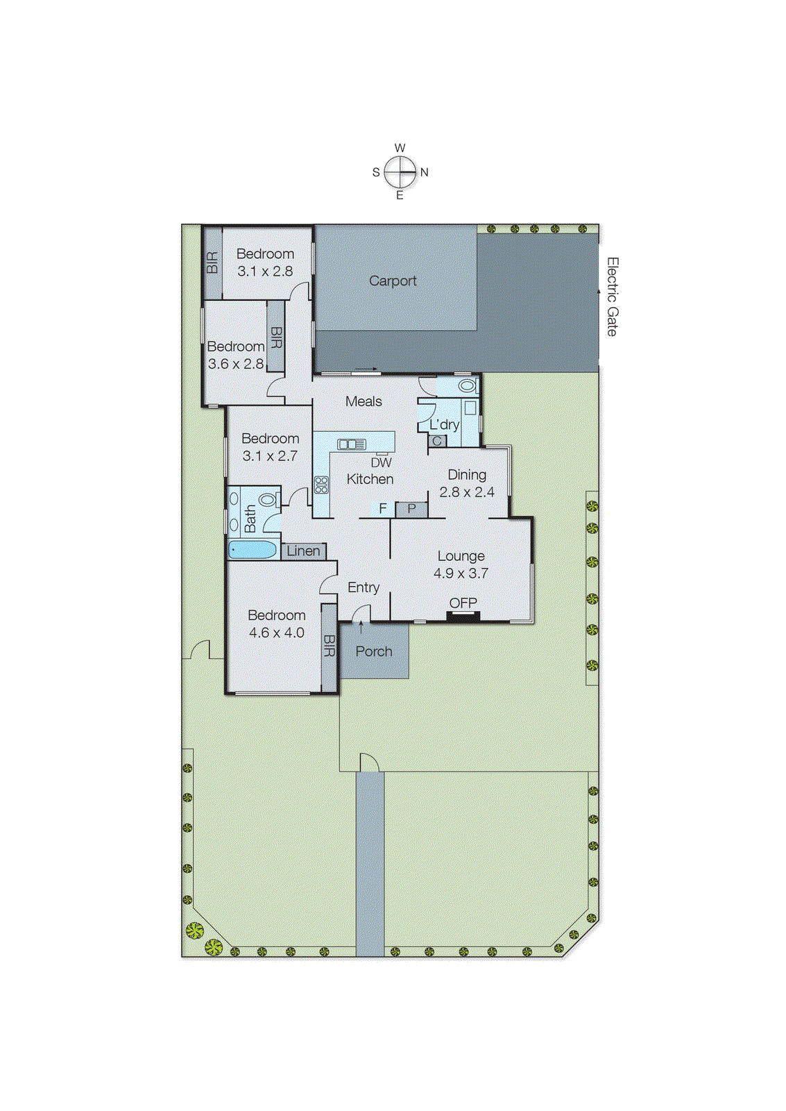 1 Taunton Avenue, Oakleigh South VIC 3167 - Floorplan
