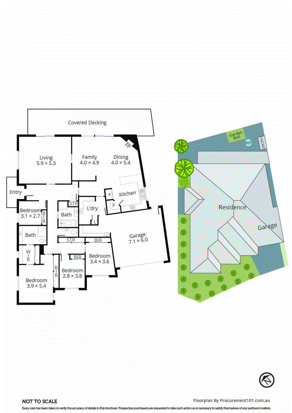 1 The Strand, Keysborough VIC 3173 - Floorplan