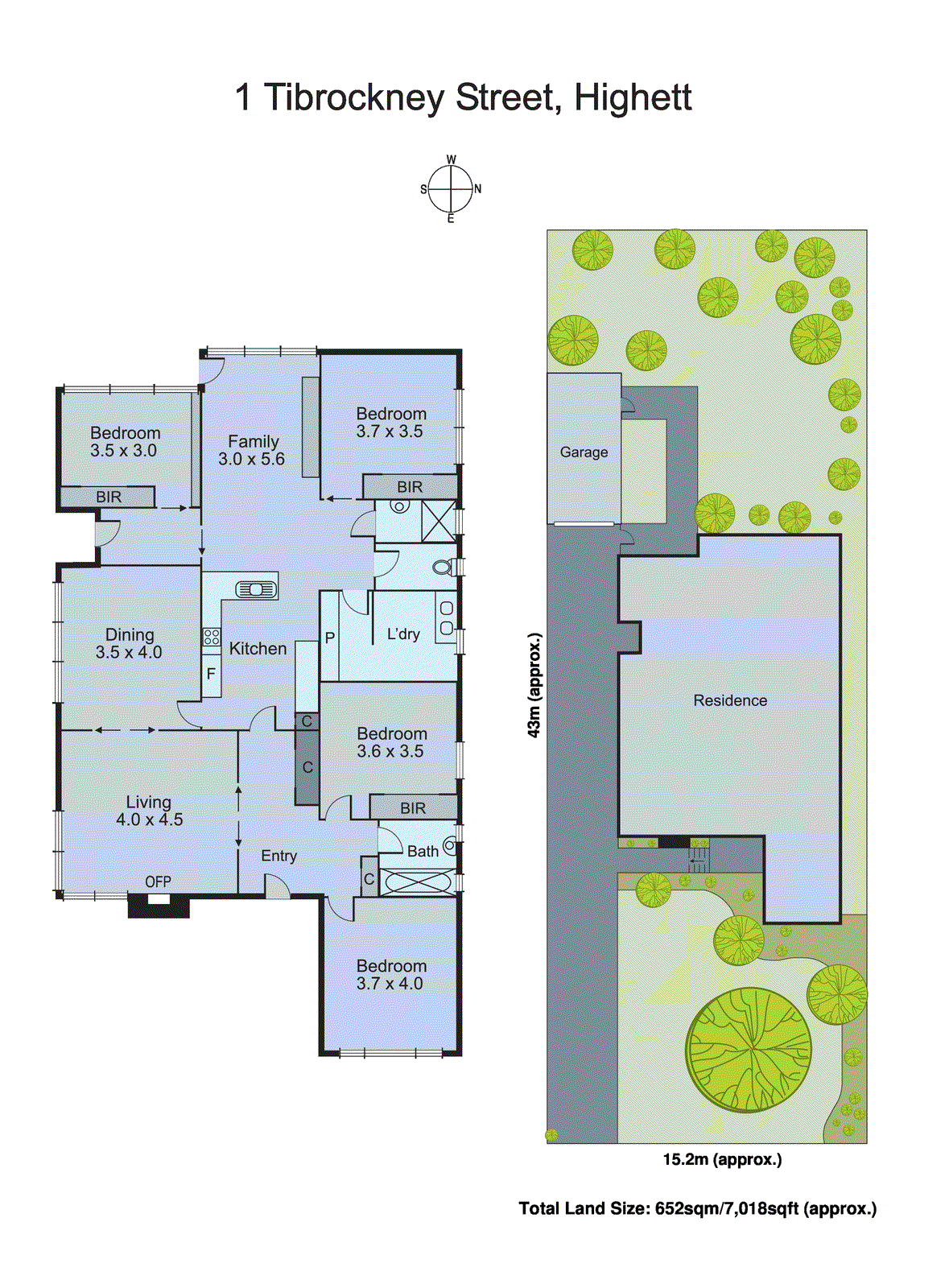 1 Tibrockney Street, Highett VIC 3190 - Floorplan