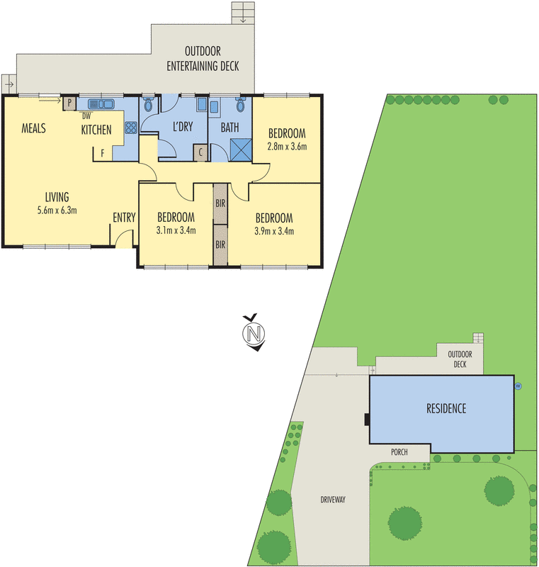 1 Tilba Place, Wantirna South VIC 3152 - Floorplan