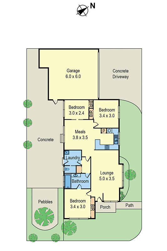 1 Tintern Mews, Cheltenham VIC 3192 - Floorplan