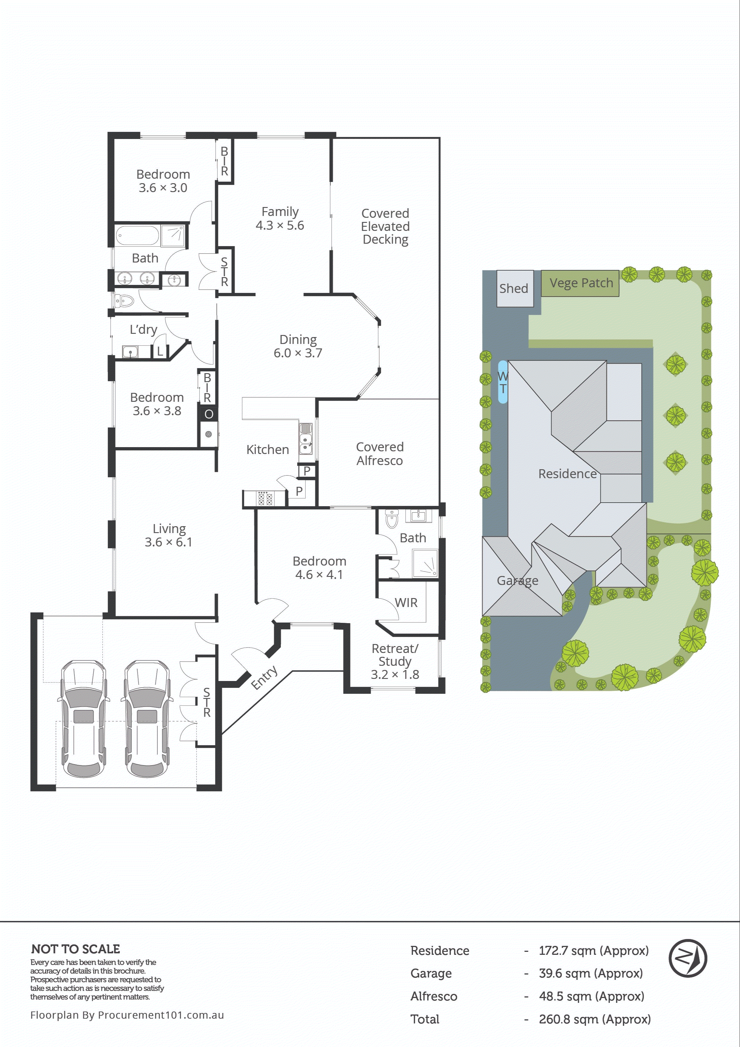 1 Towerhill Boulevard, Lynbrook VIC 3975 - Floorplan
