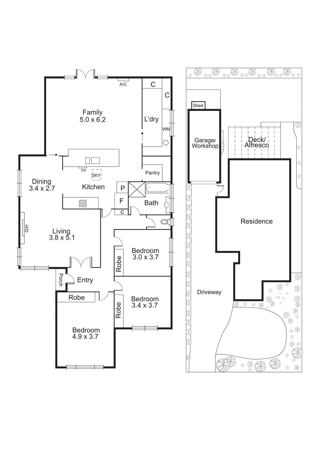 1 Valerie Street, Bentleigh East VIC 3165 - Floorplan