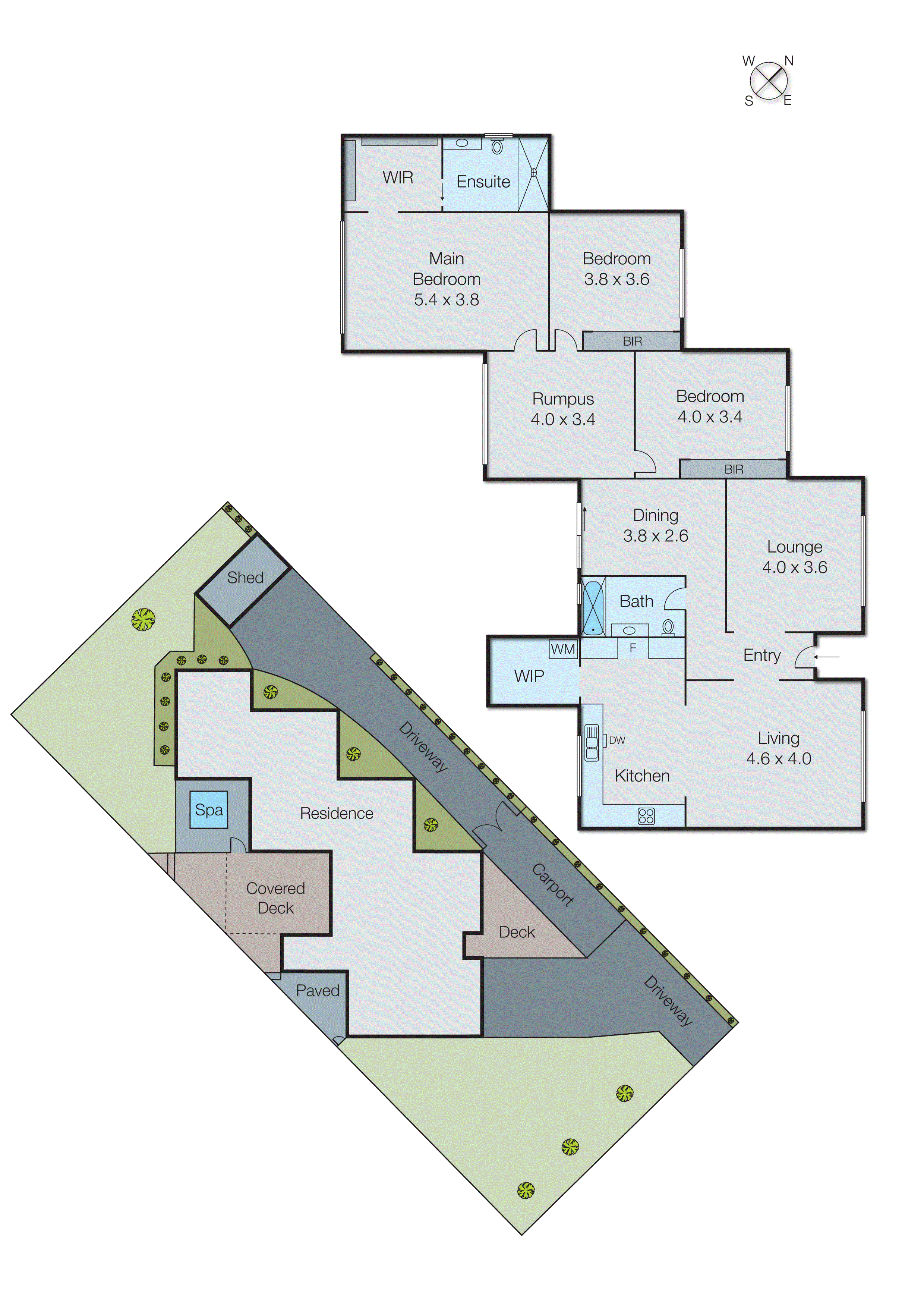 1 Verbena Street, Mordialloc VIC 3195 - Floorplan
