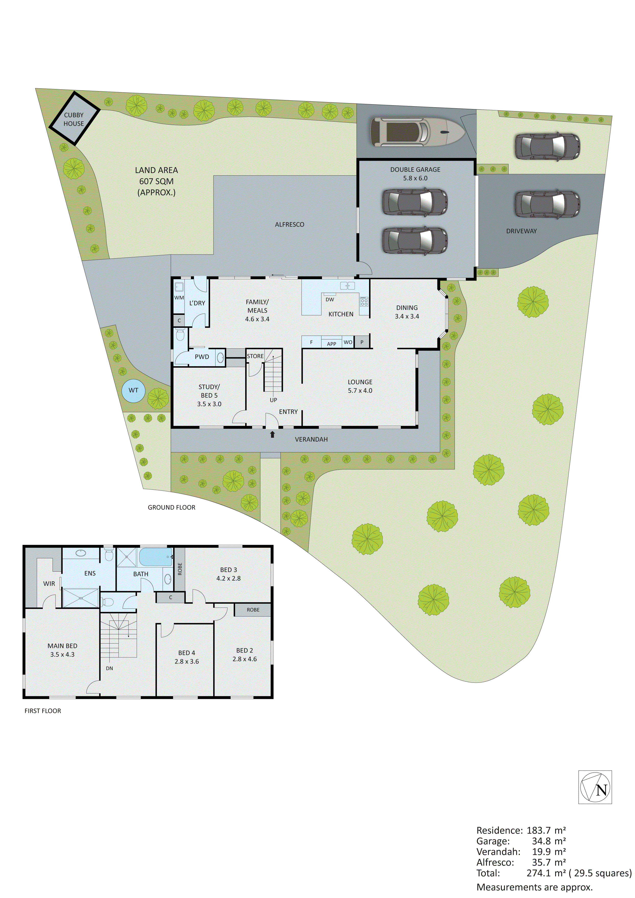 1 Verdant Place, Dingley Village VIC 3172 - Floorplan