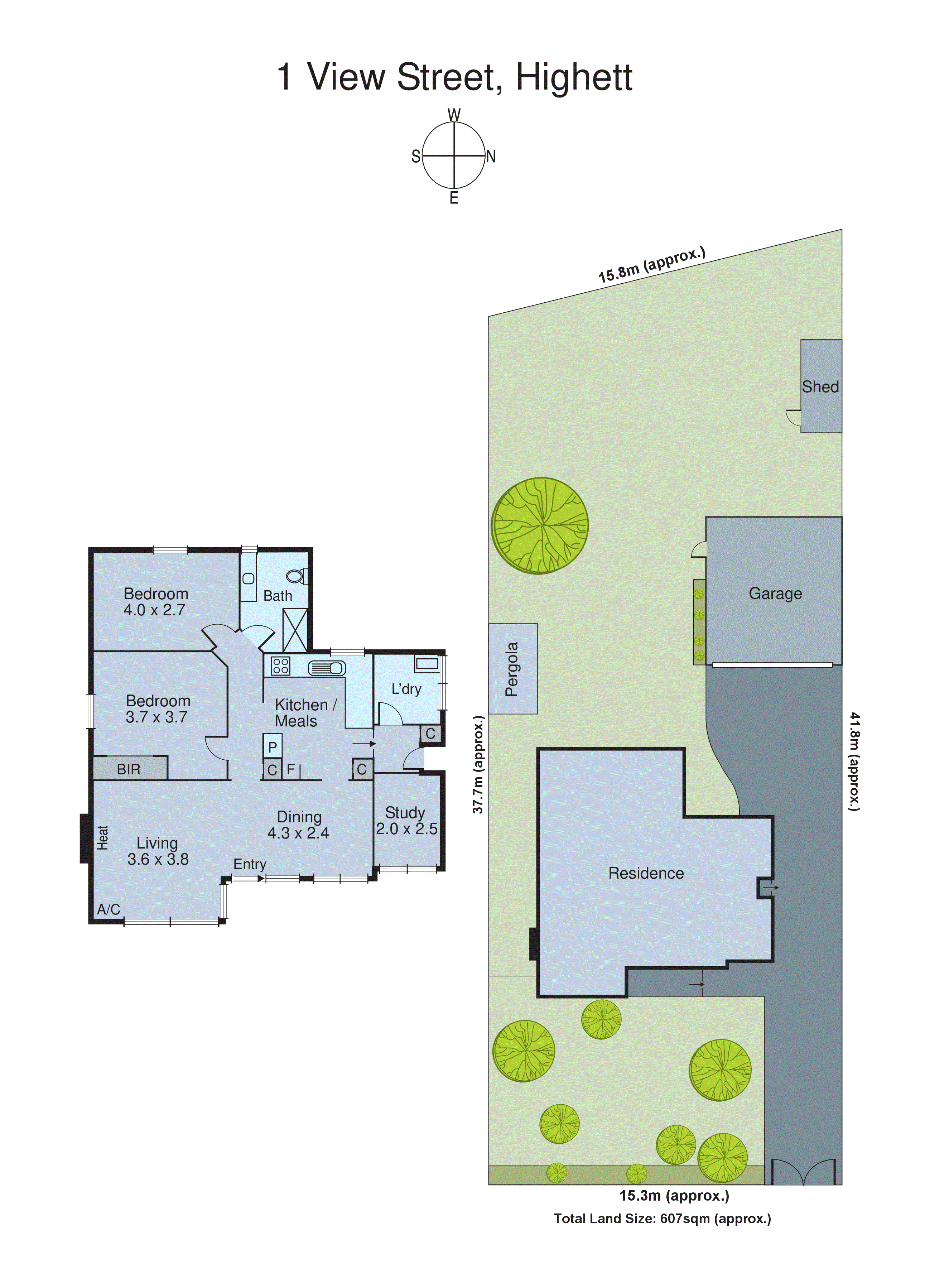 1 View Street, Highett VIC 3190 - Floorplan