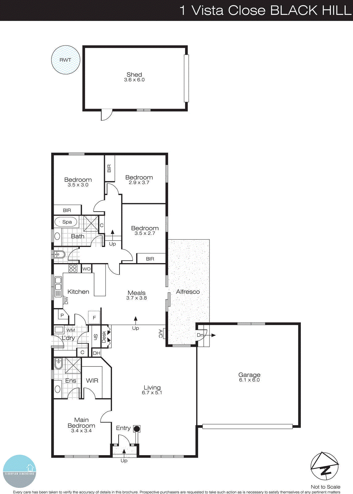 1 Vista Court, Black Hill VIC 3350 - Floorplan