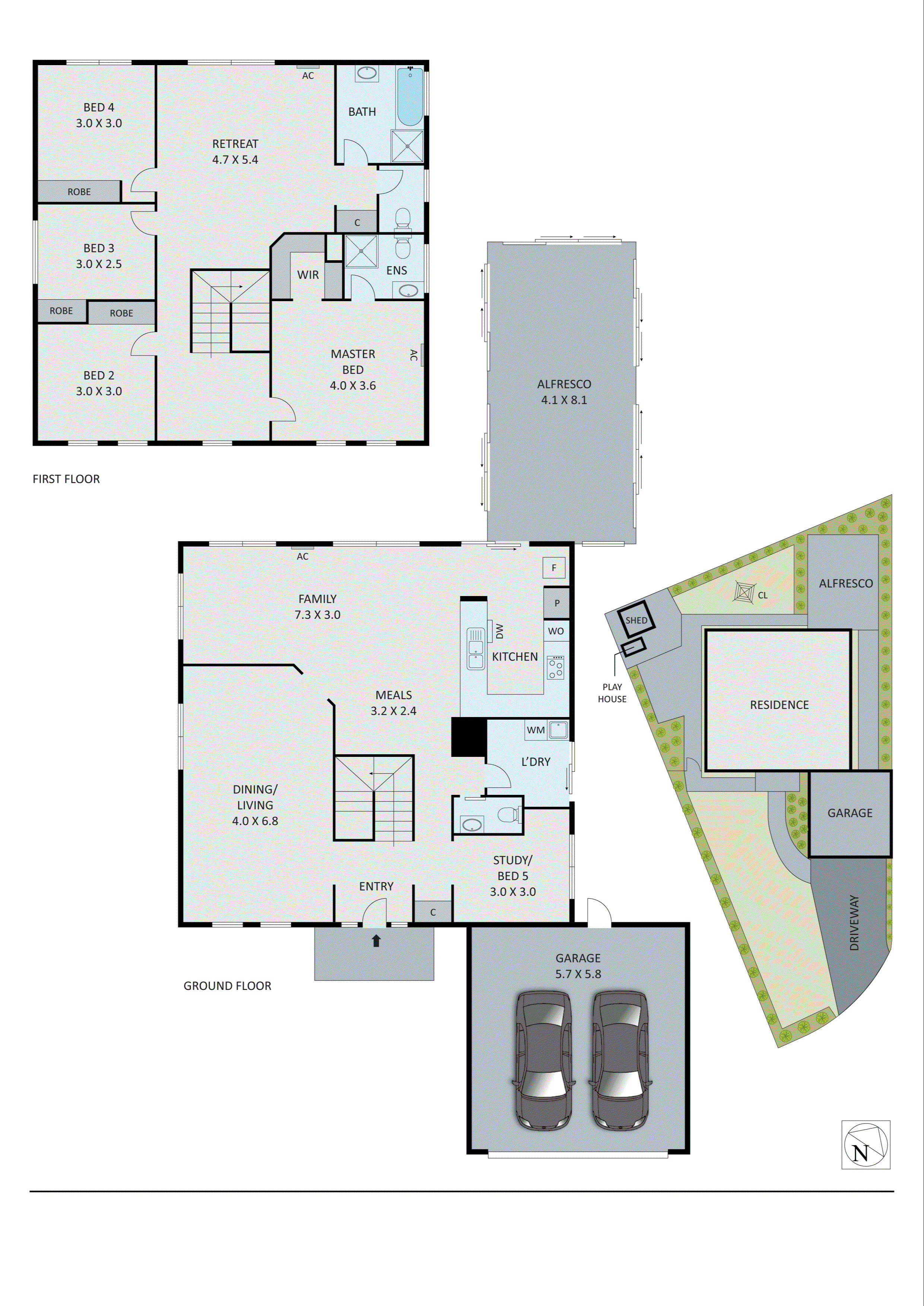 1 Wanda Court, Aspendale VIC 3195 - Floorplan