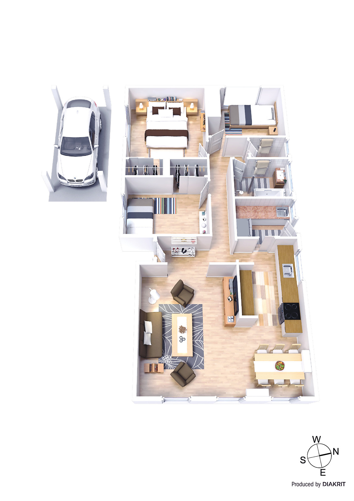 1 Wannan Court, Clayton South VIC 3169 - Floorplan