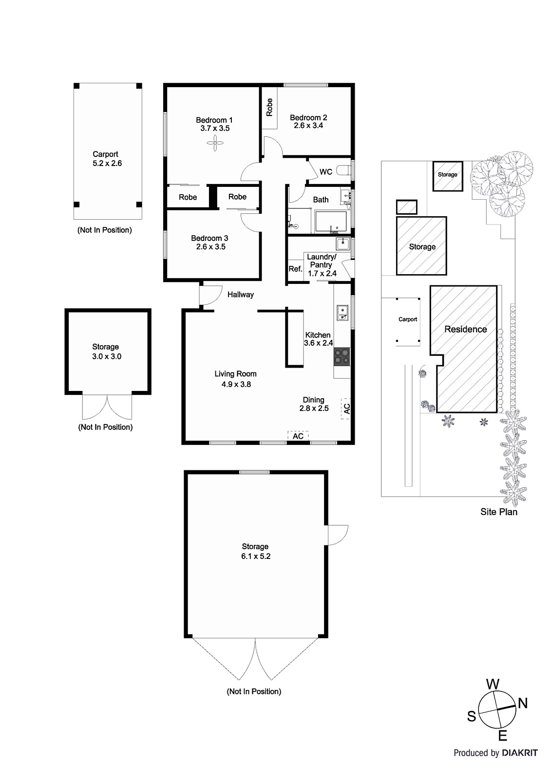 1 Wannan Court, Clayton South VIC 3169 - Floorplan