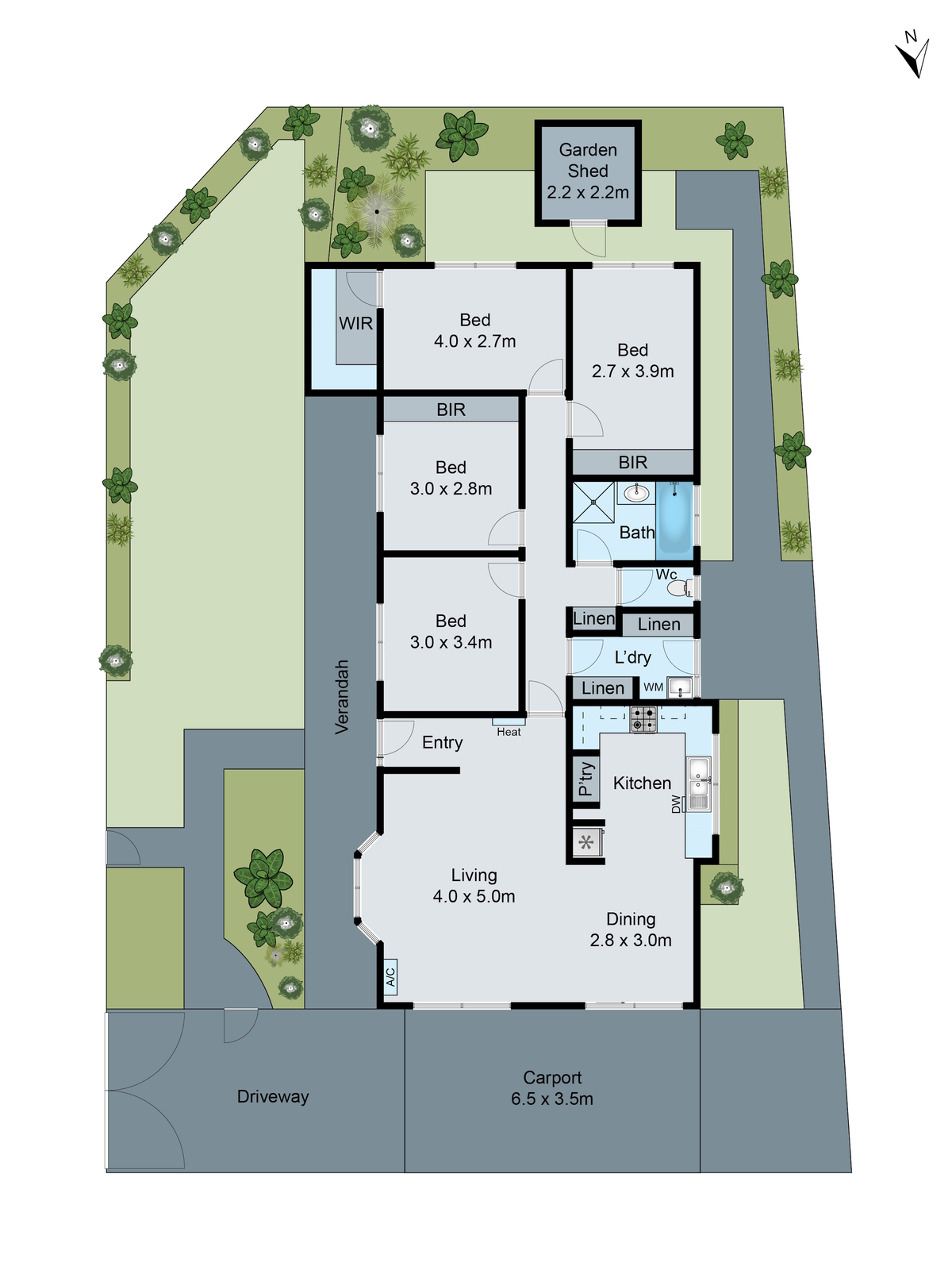 1 Waratah Place, GROVEDALE VIC 3216 - Floorplan
