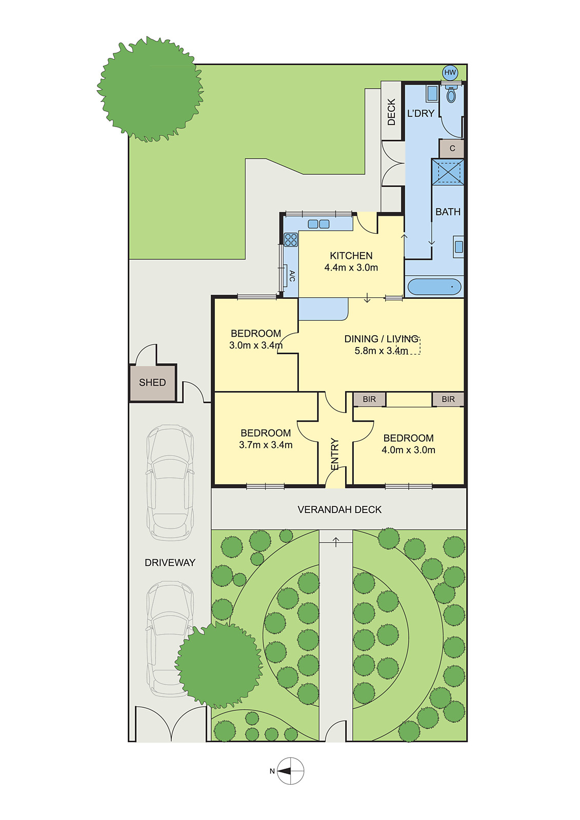 1 Warwick Street, Newtown VIC 3220 - Floorplan