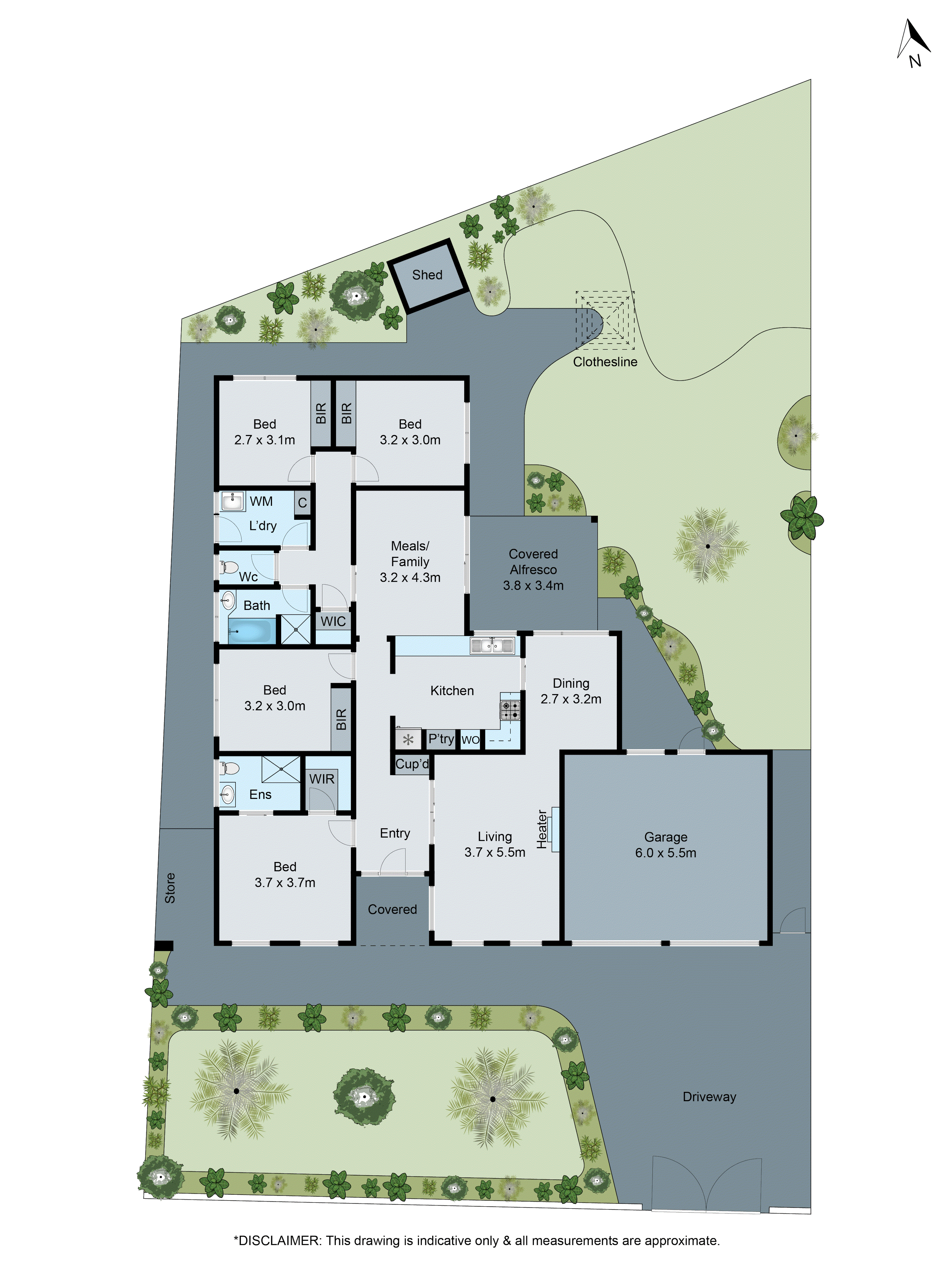 1 Washington Drive, Oakleigh South VIC 3167 - Floorplan