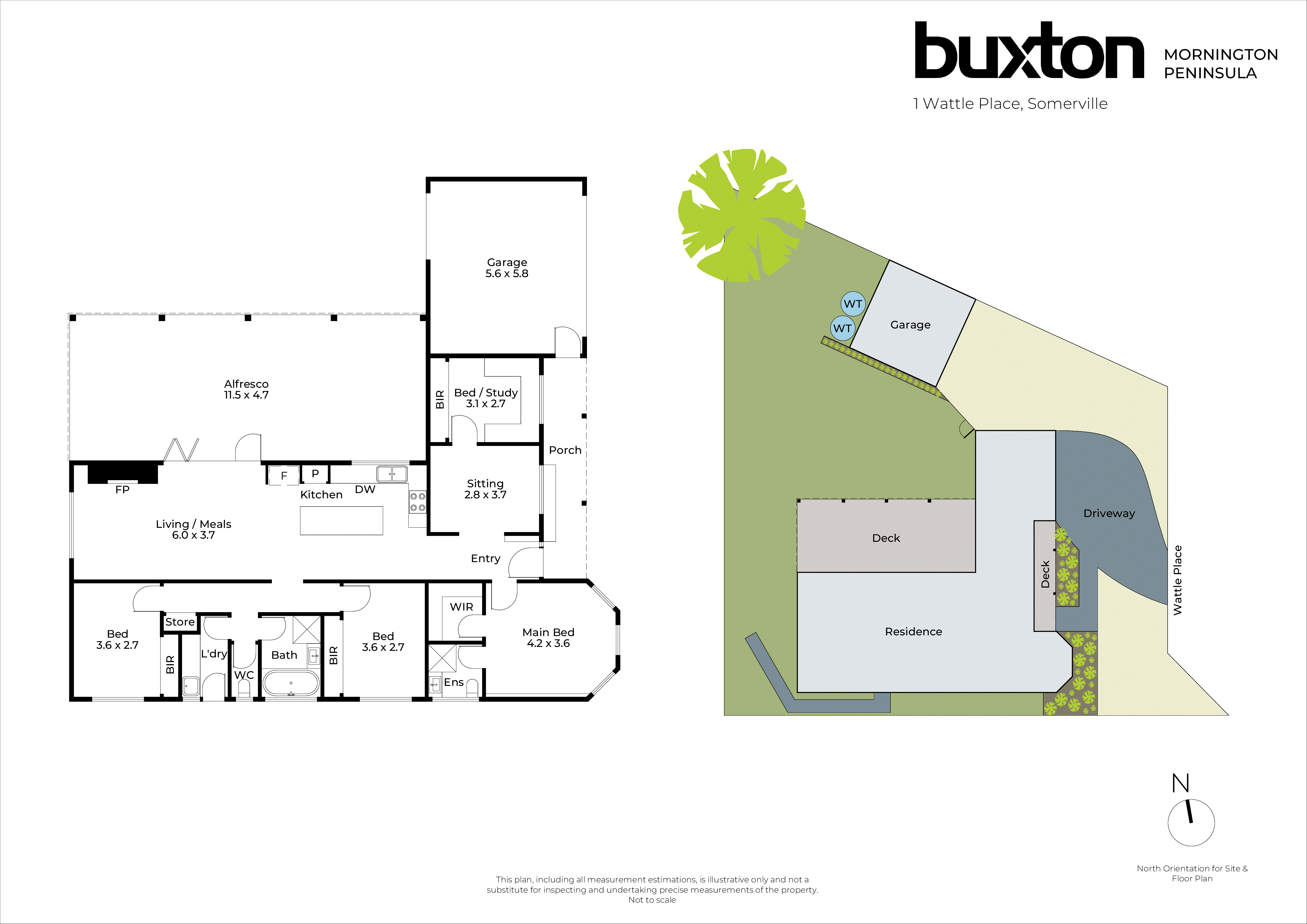 1 Wattle Place, Somerville VIC 3912 - Floorplan