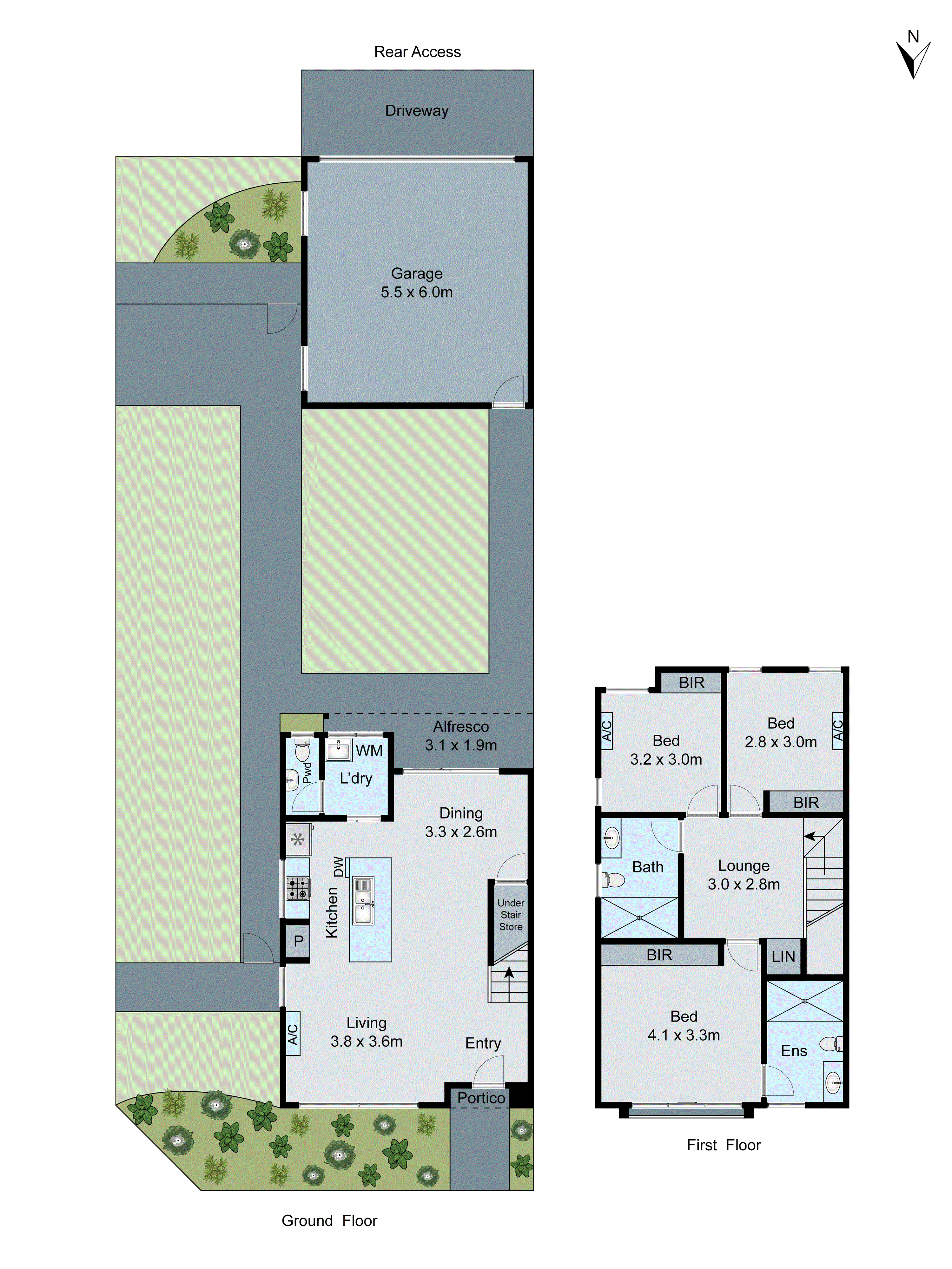 1 Wilby Walk, Charlemont VIC 3217 - Floorplan