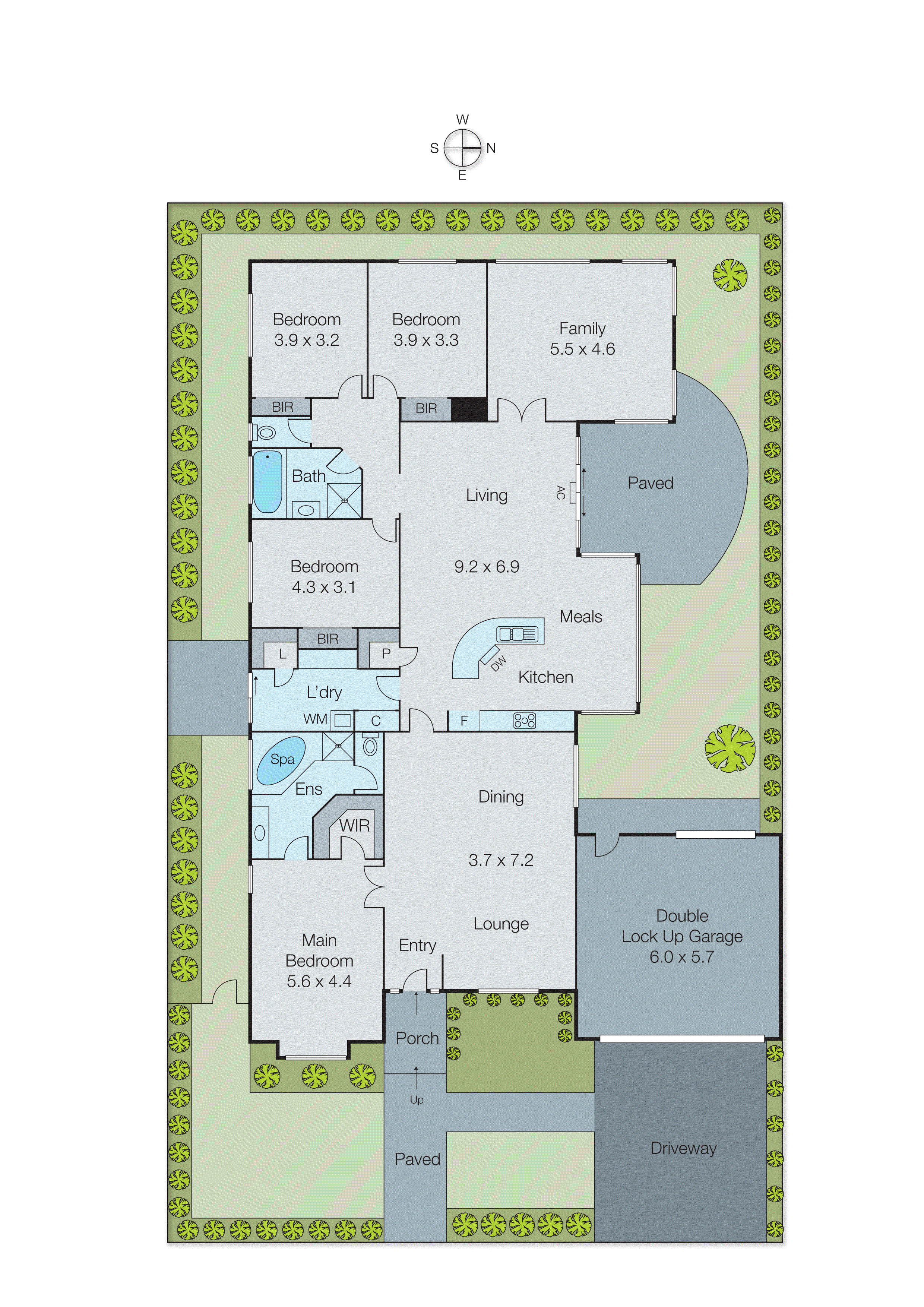 1 Wilkins Avenue, Beaumaris VIC 3193 - Floorplan