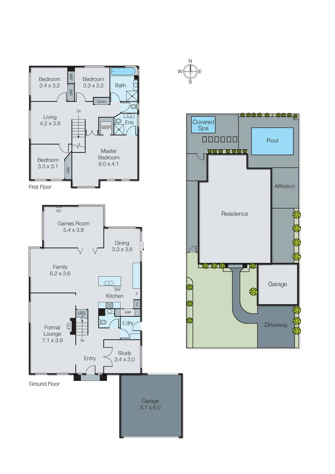 1 Winterset Close, Mordialloc VIC 3195 - Floorplan