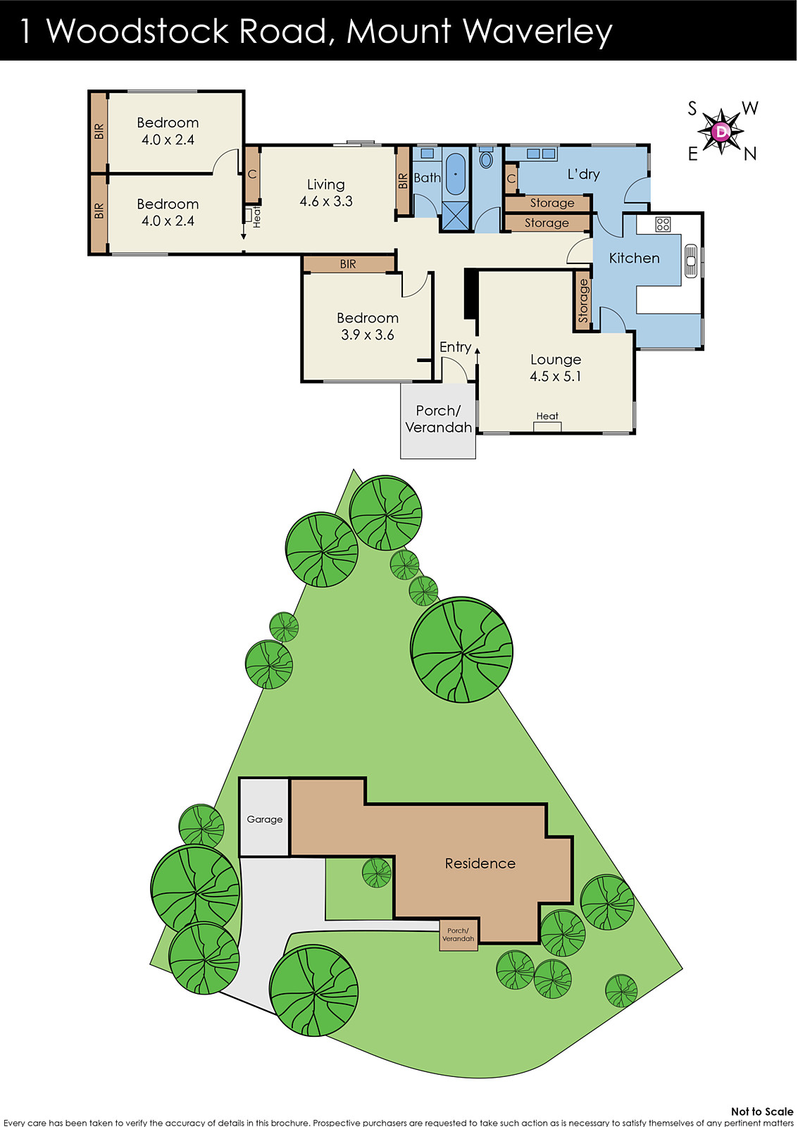 1 Woodstock Road, Mount Waverley VIC 3149 - Floorplan