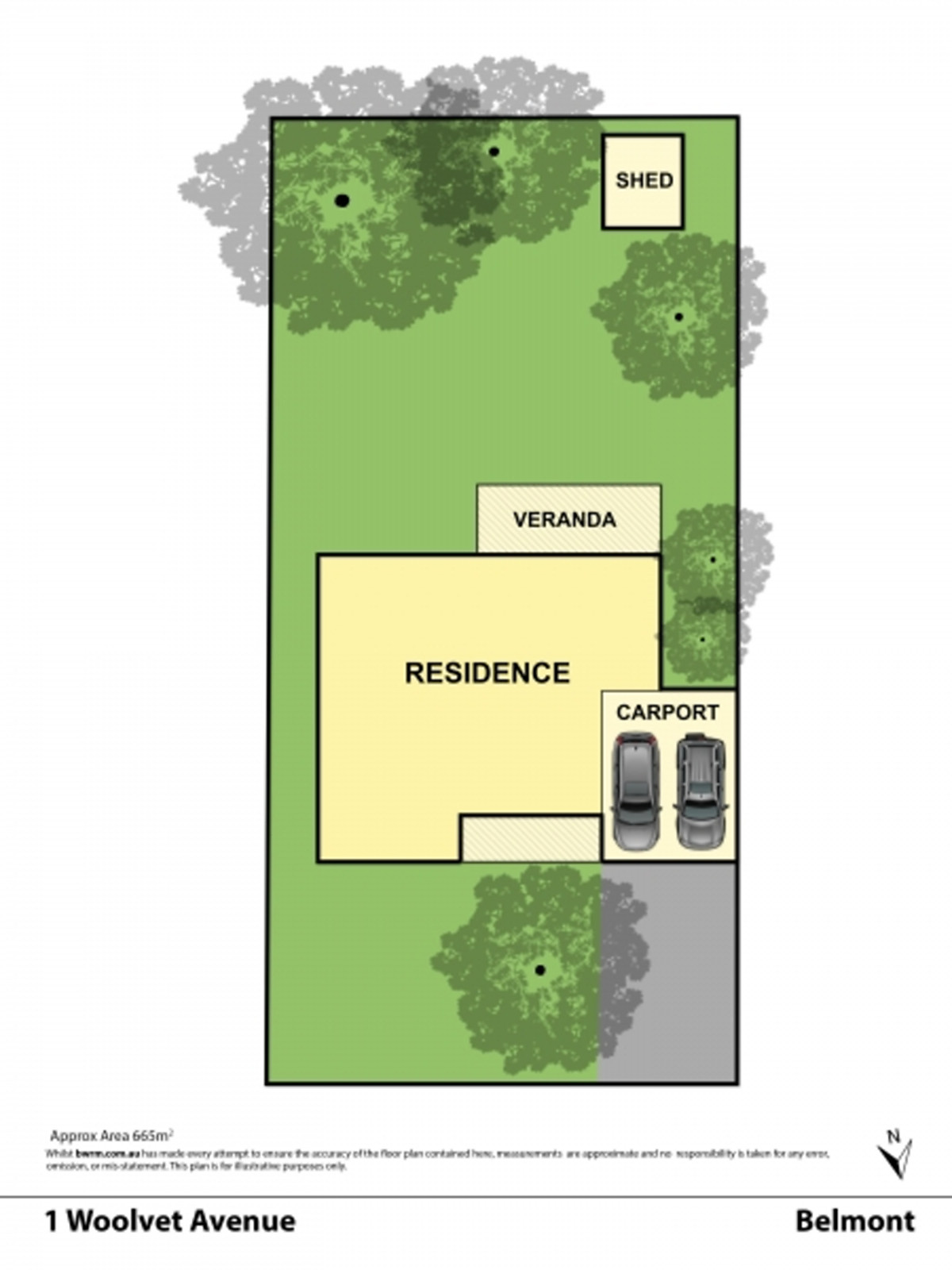 1 Woolvet Avenue, Belmont VIC 3216 - Floorplan