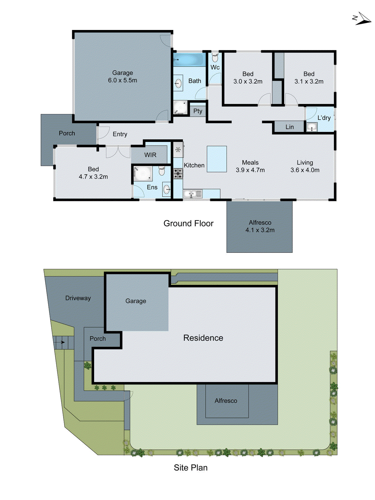 1 Yeoman Crescent, Leopold VIC 3224 - Floorplan